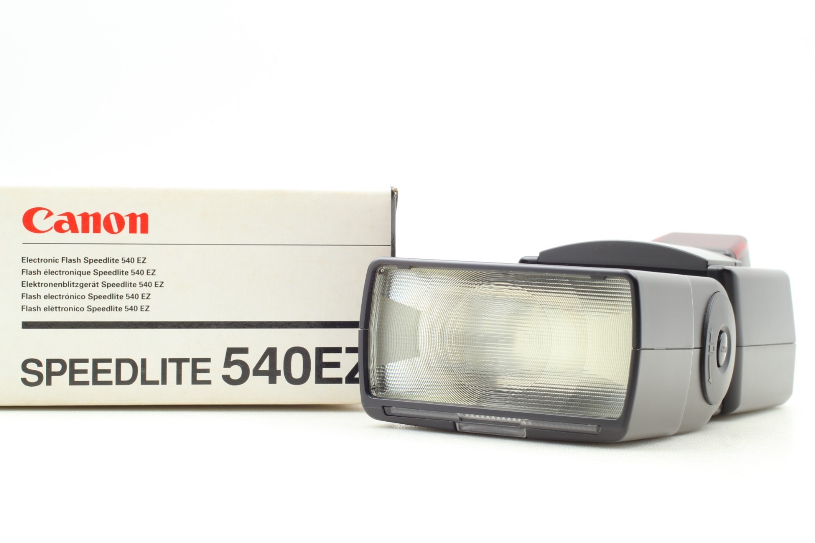 Tested [ALMOST UNUSED in Box] Canon SpeedLite 540EZ Zoom Strobe Flash from JAPAN