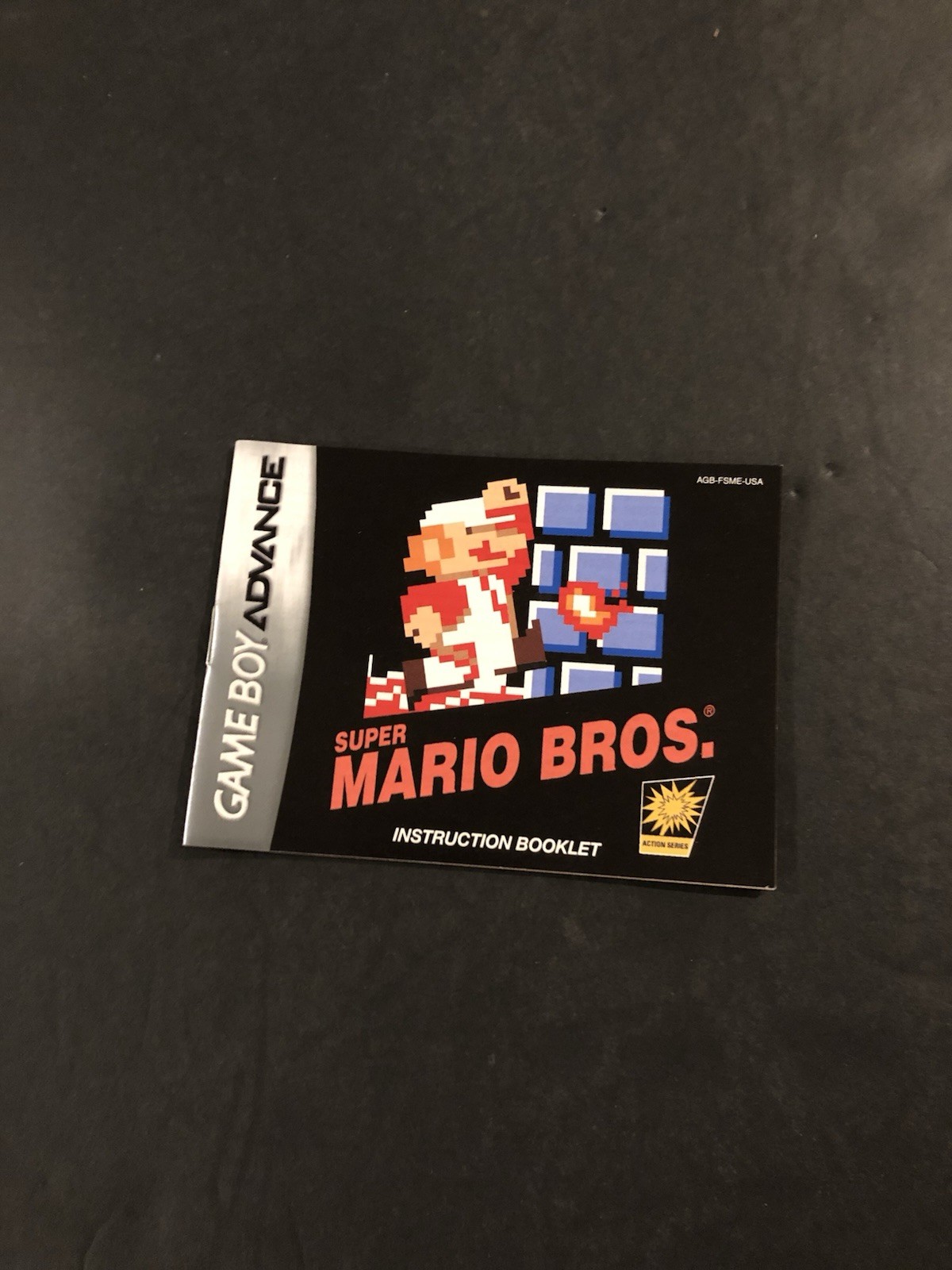 super mario bros gba manual