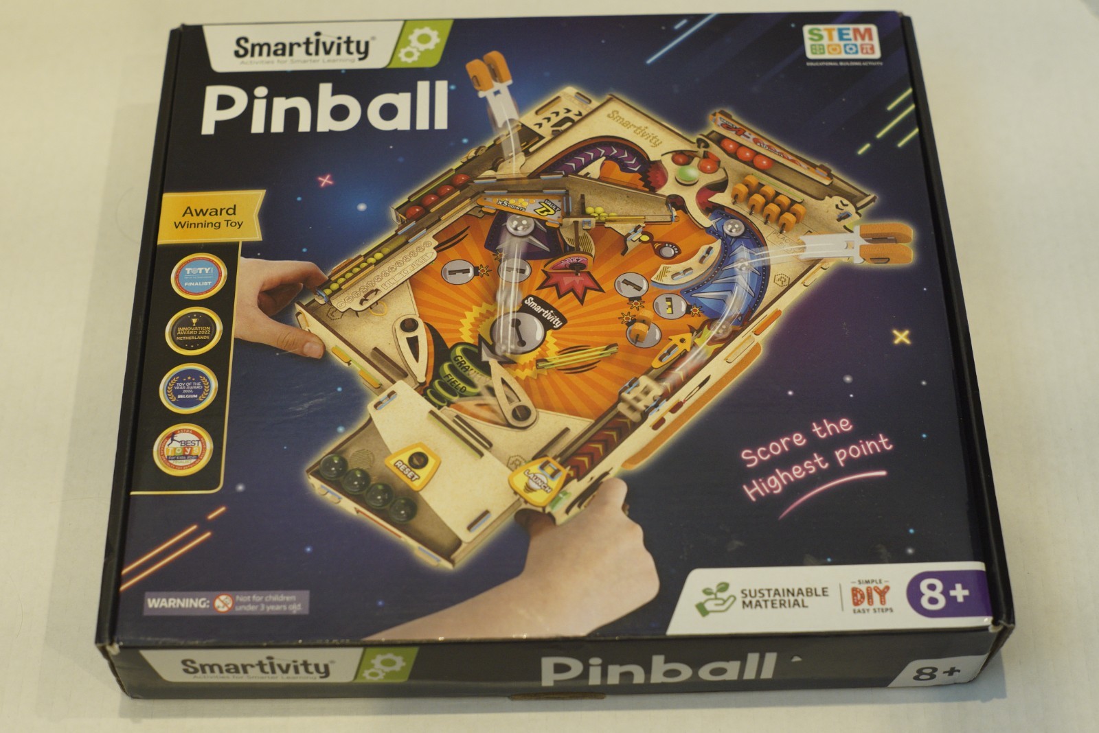 Smartivity DIY Pinball Machine Toy for Ages 8-99 Year Old | Award Winning Arcade