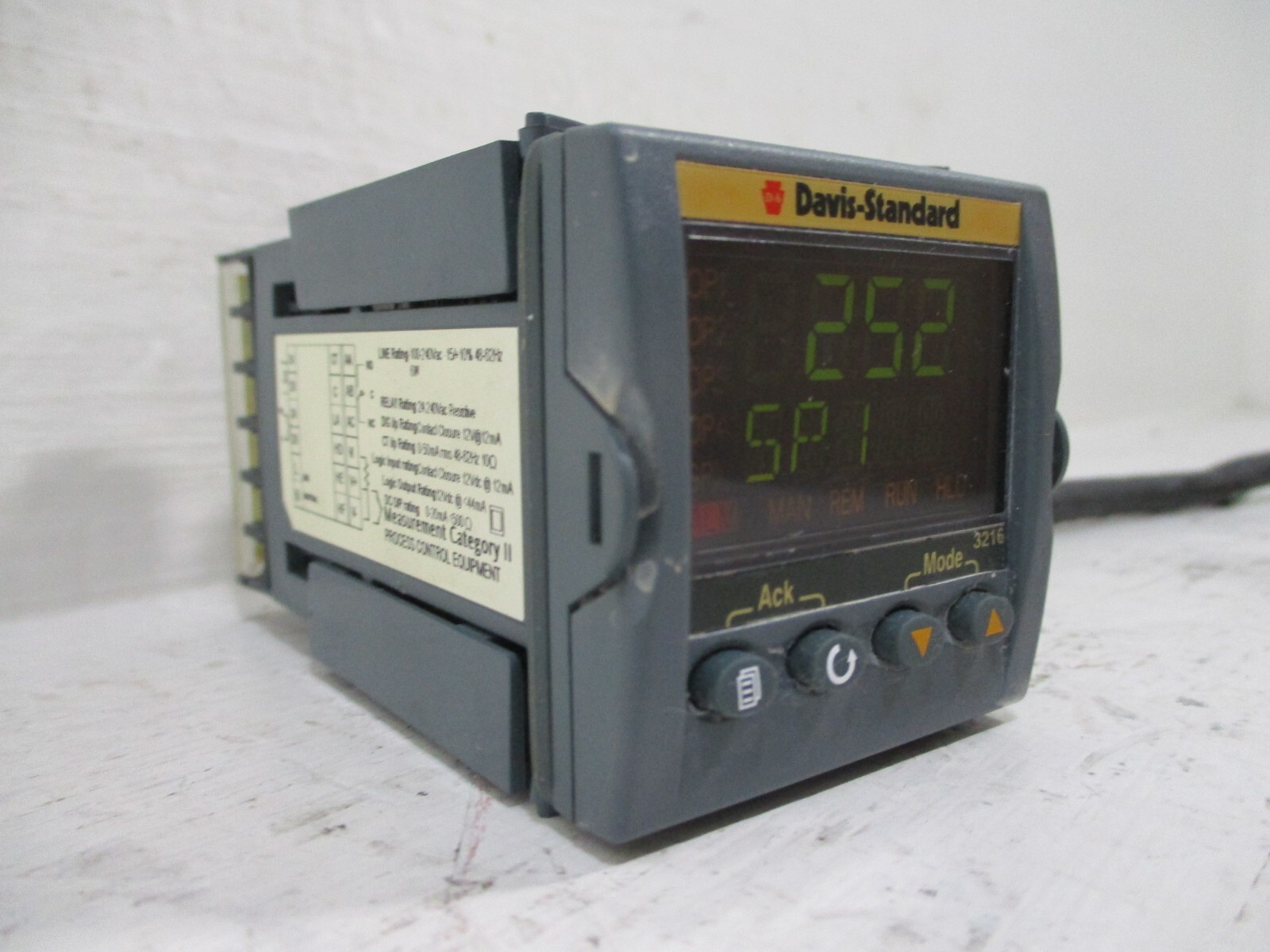 Eurotherm 3216/CC/VH/LRXX/R Programmable Temperature Controller Davis-Standard