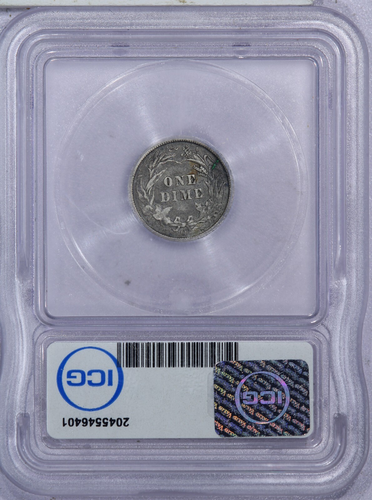 1899-O Barber Dime 10C ICG VG10