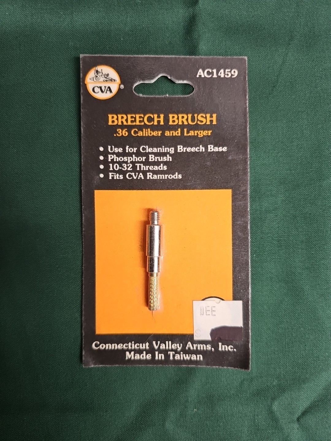 CVA .36 Caliber & Larger Breach Brush 🇺🇸NEW for CVA Ramrods 10-32 Threads 36 c