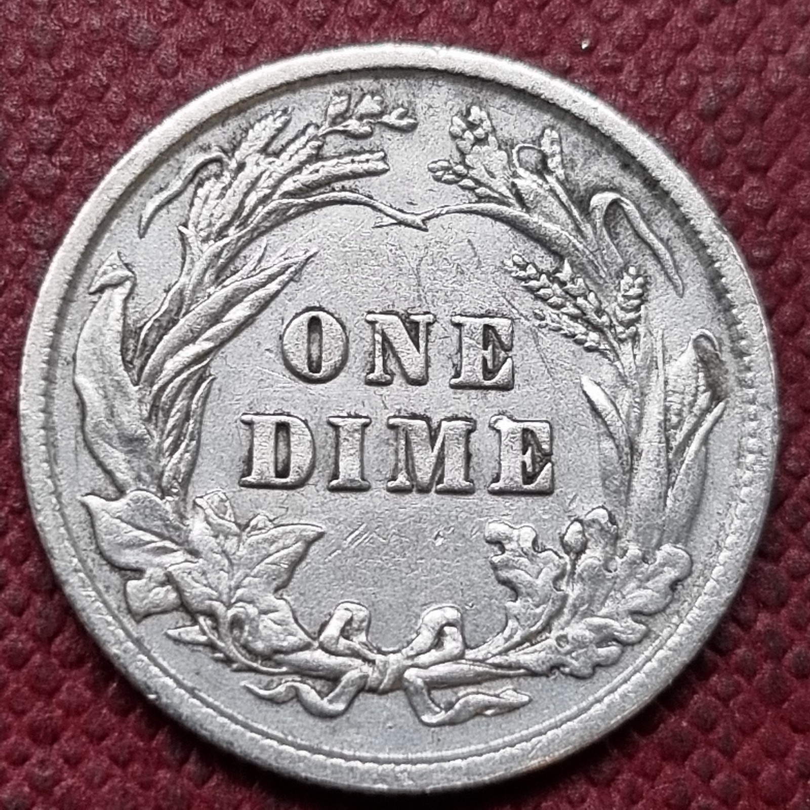 1902 Barber Dime 10c XF+ #98160