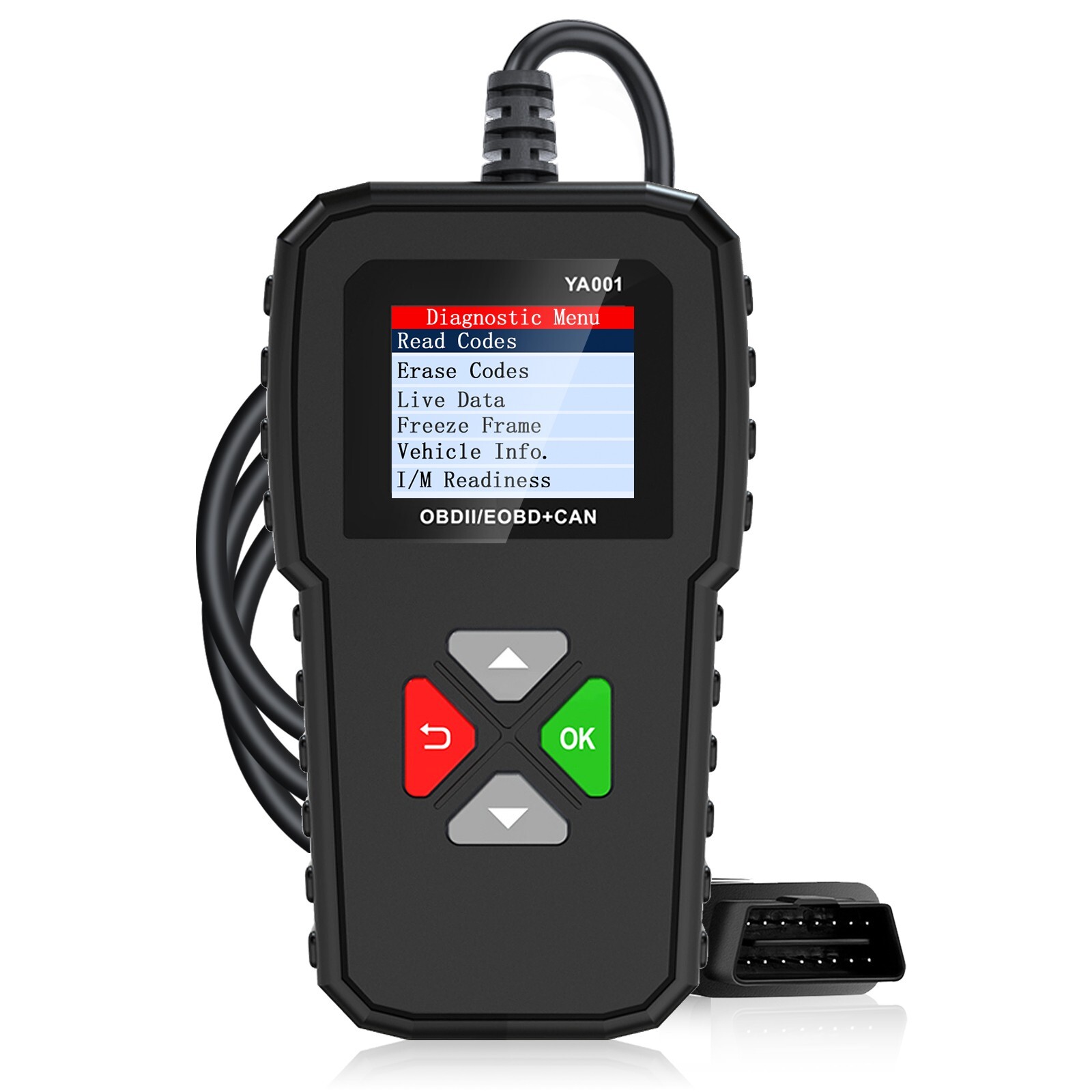 2026 KINGBOLEN YA001 OBD2 Scanner Code Reader Check Engine Fault Diagnostic Tool