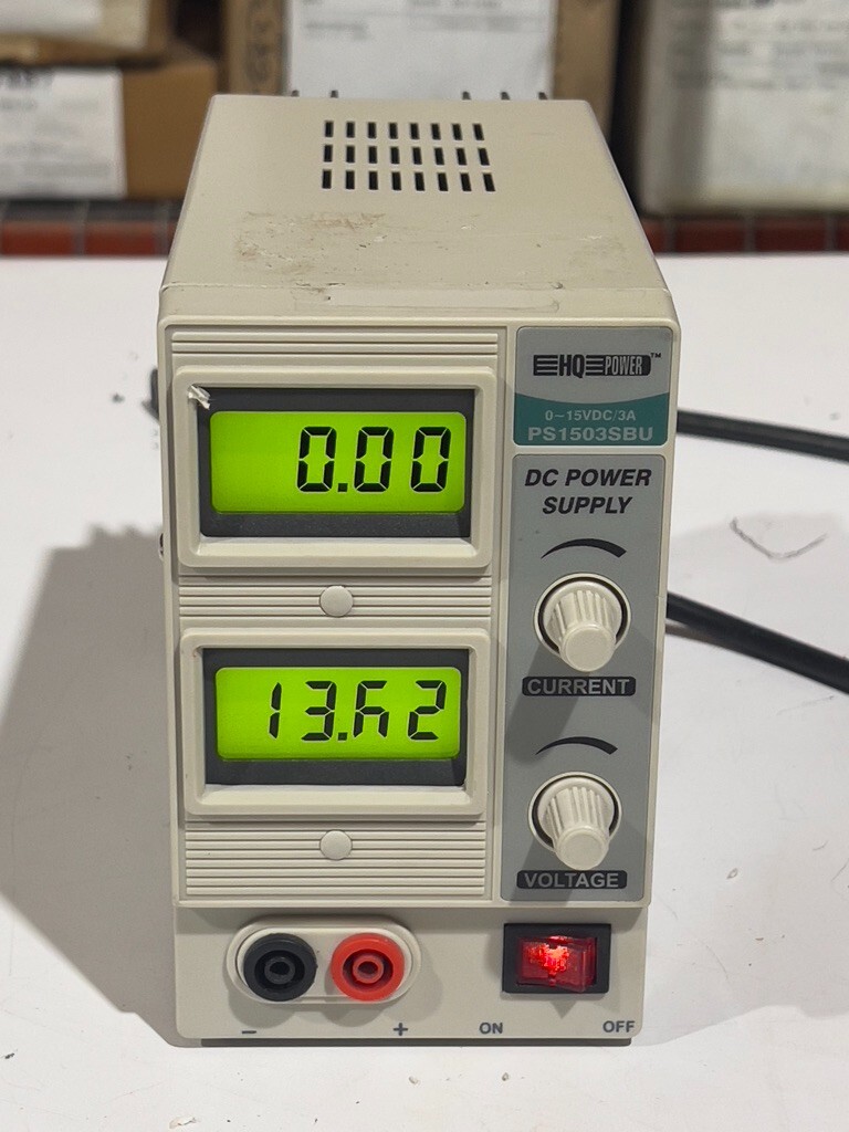 HQ Power PS1503SBU 0-15VDC, 0-3A Adjustable DC Power Supply