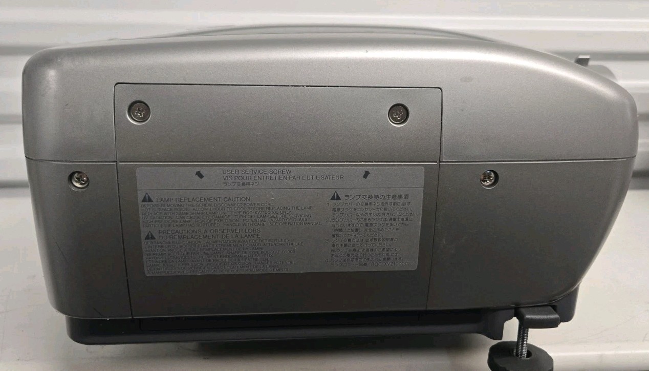 Sharp XV-Z12000 VISION DLP Projector - TESTED - FULLY WORKING - NO REMOTE -