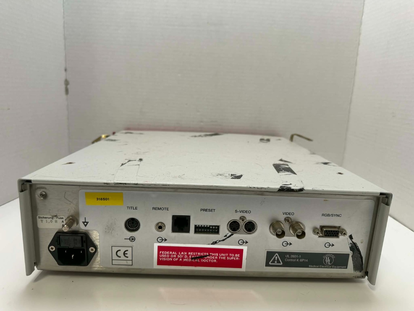 Richard Wolf 5502 ICCD EndoCam Camera Controller Ref 5502.701