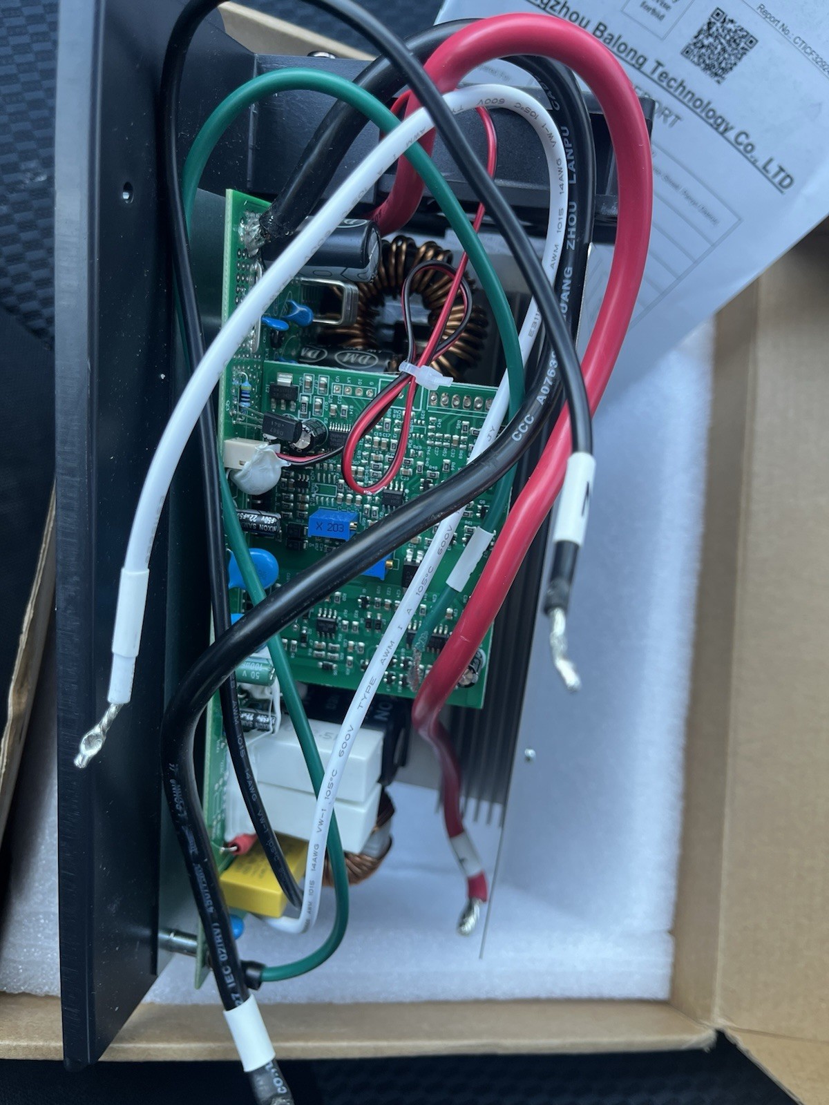 RV WF-8955-MBA 55 Amp DC Main Board Assembly Replacement Unit