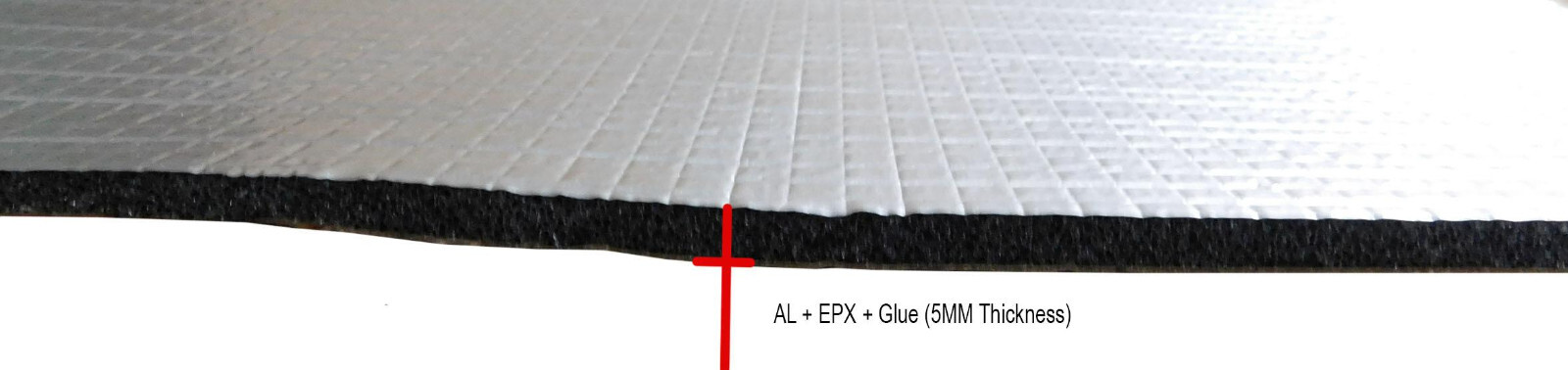 60Sqft Heat Shield Sound Deadener Car Insulation Thermal Noise Proofing 5MM