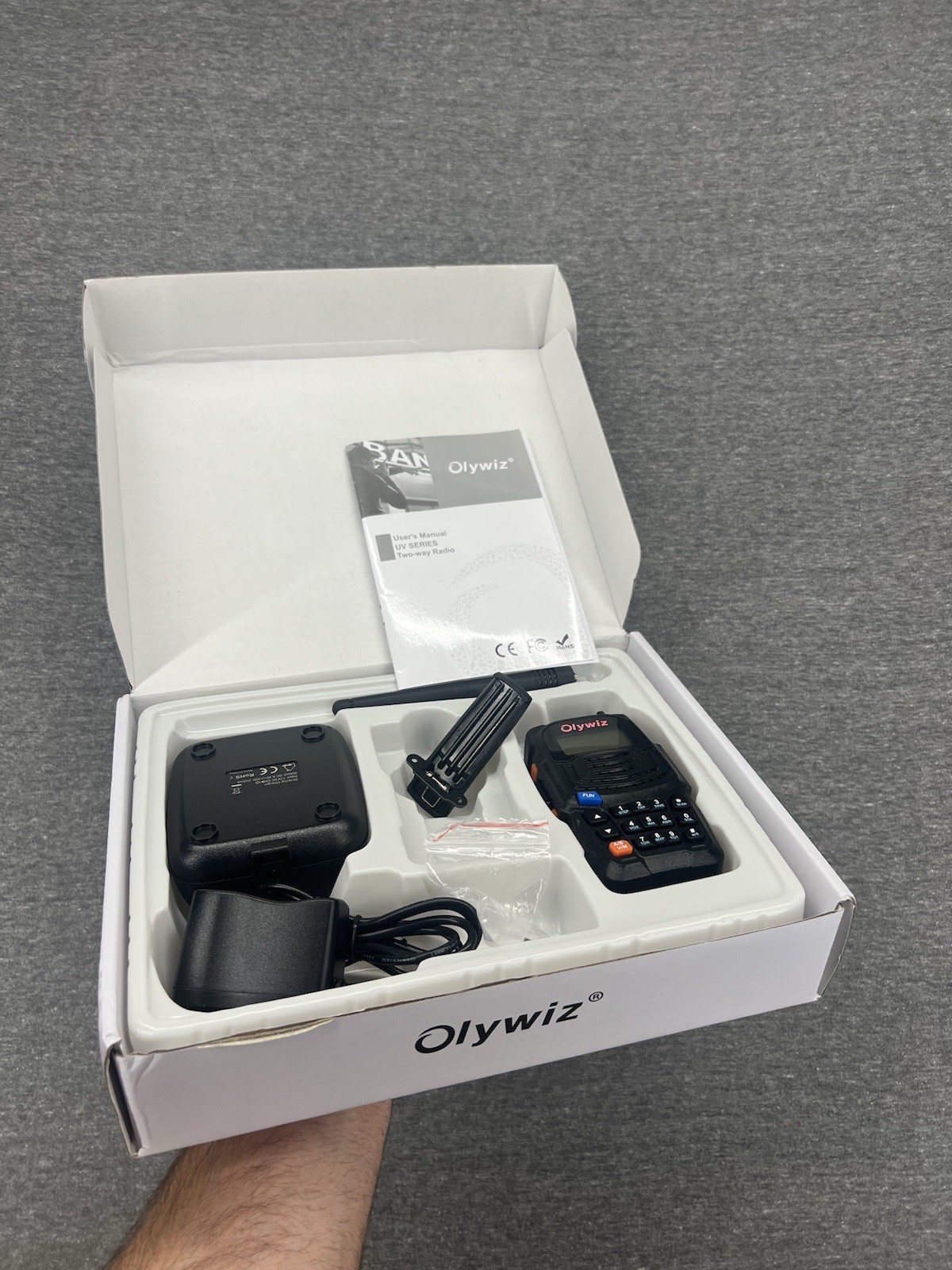Olywiz UV6S High Power Dual Band Two-Way Radio (4)
