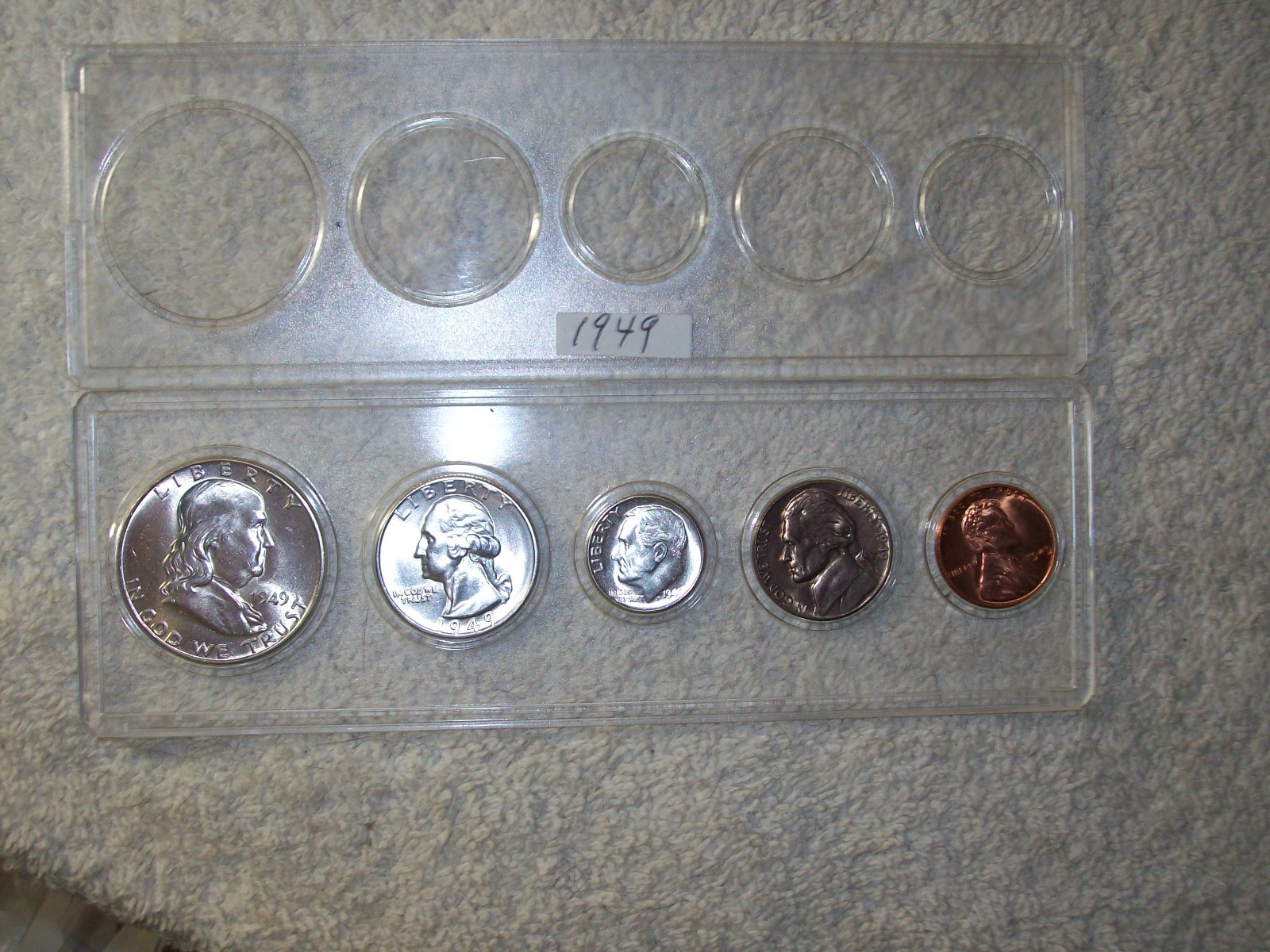 1949  PHILADELPHIA MINT SET UNCIRCULATED