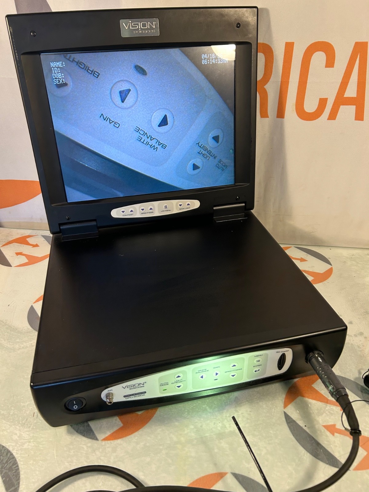 Vision Sciences ENT-5000 Flexible Endoscope with Case