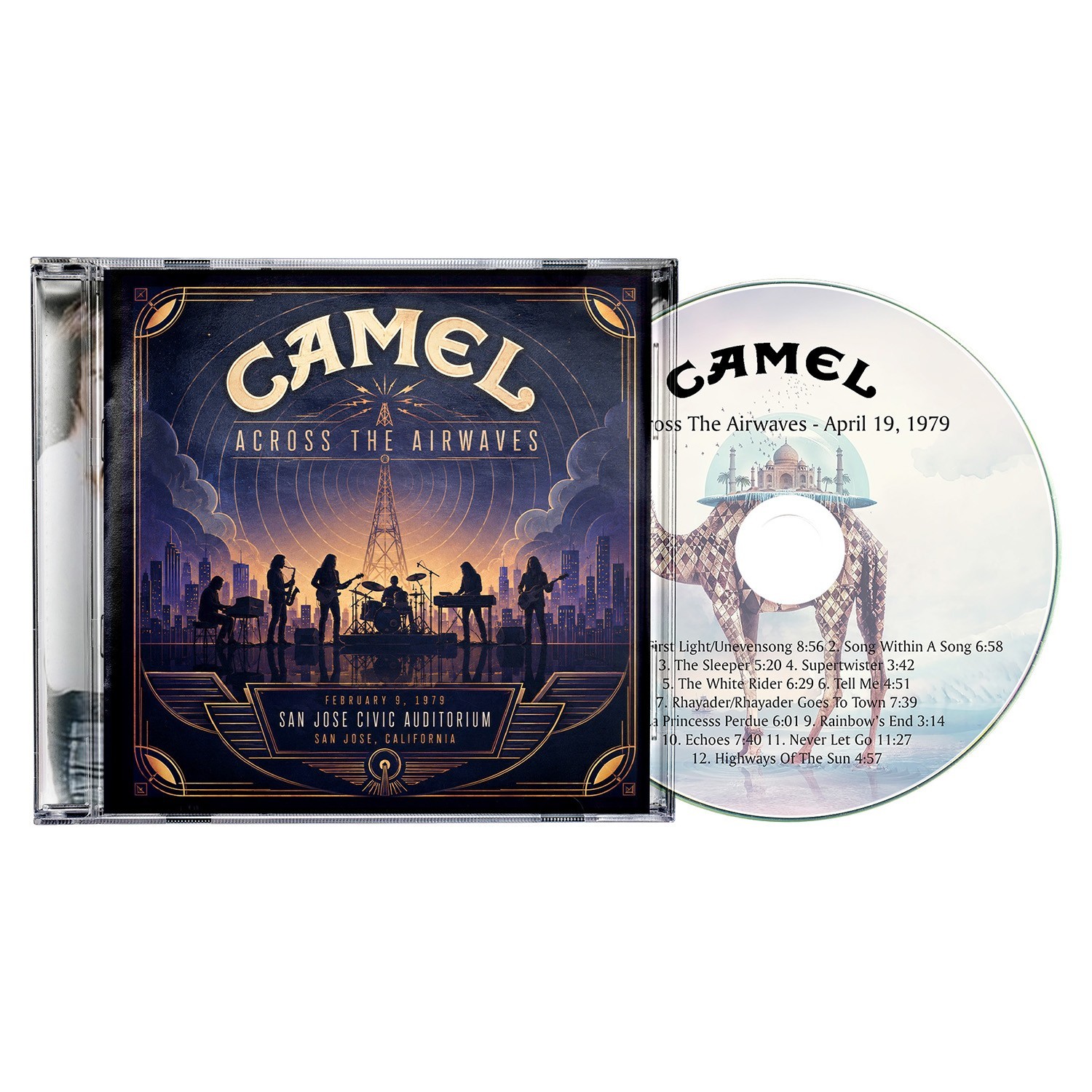 Camel - Across The Airwaves - February 9, 1979 cd