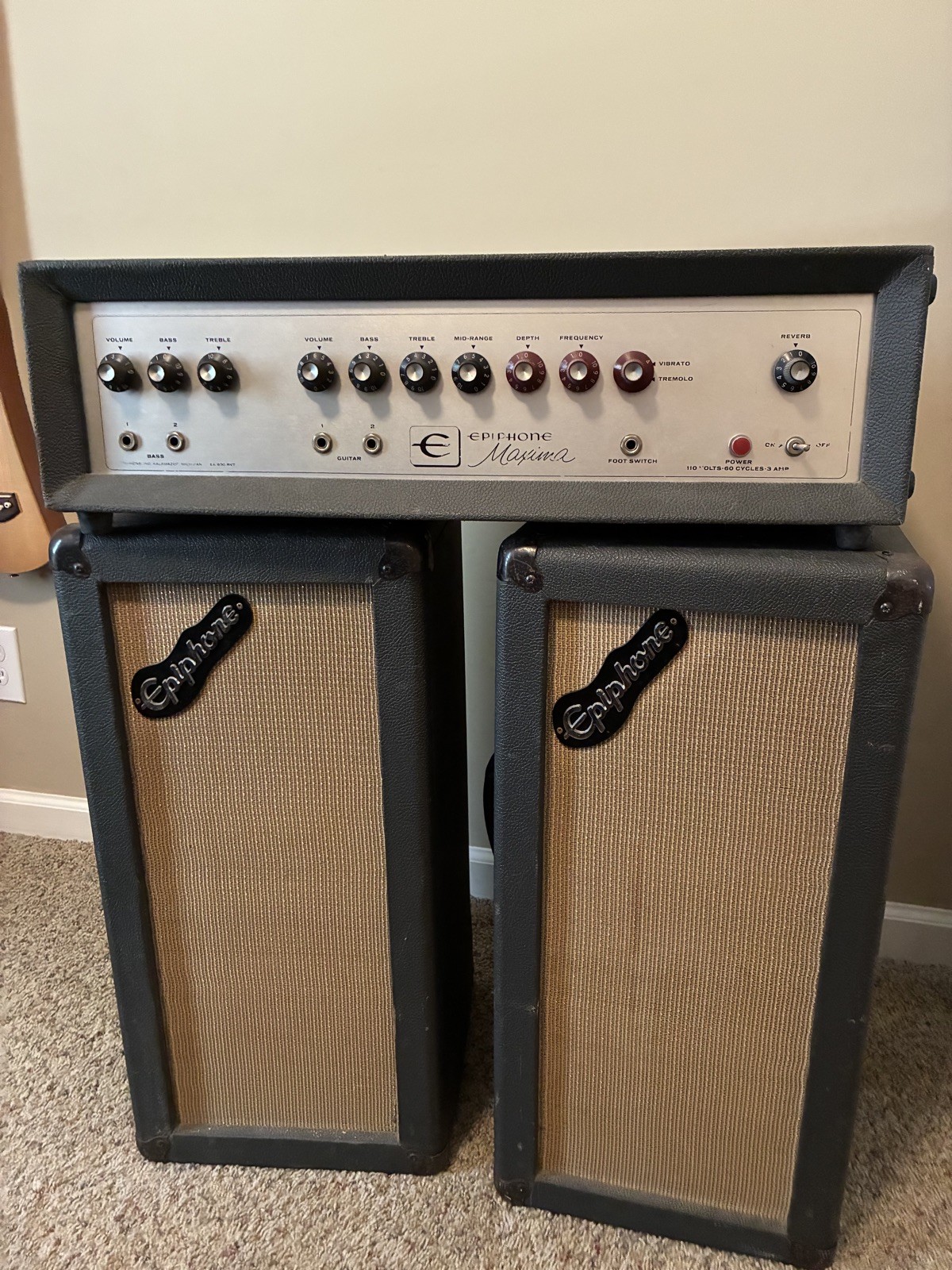 Epiphone Maxima EA 600 RVT, Vintage, working , not sure on year