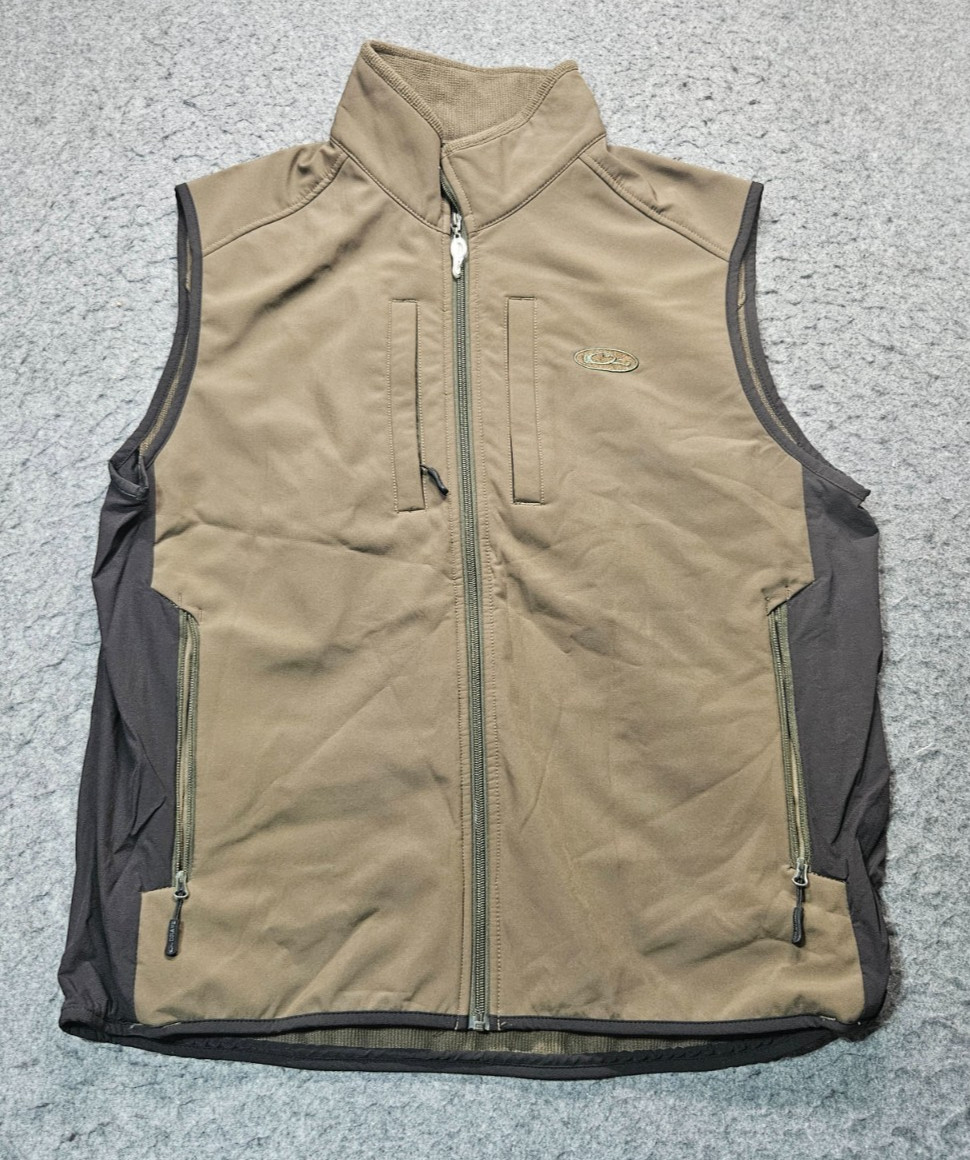 Drake clothing company waterfowl EST windproof tech vest outdoor/hunting men XL