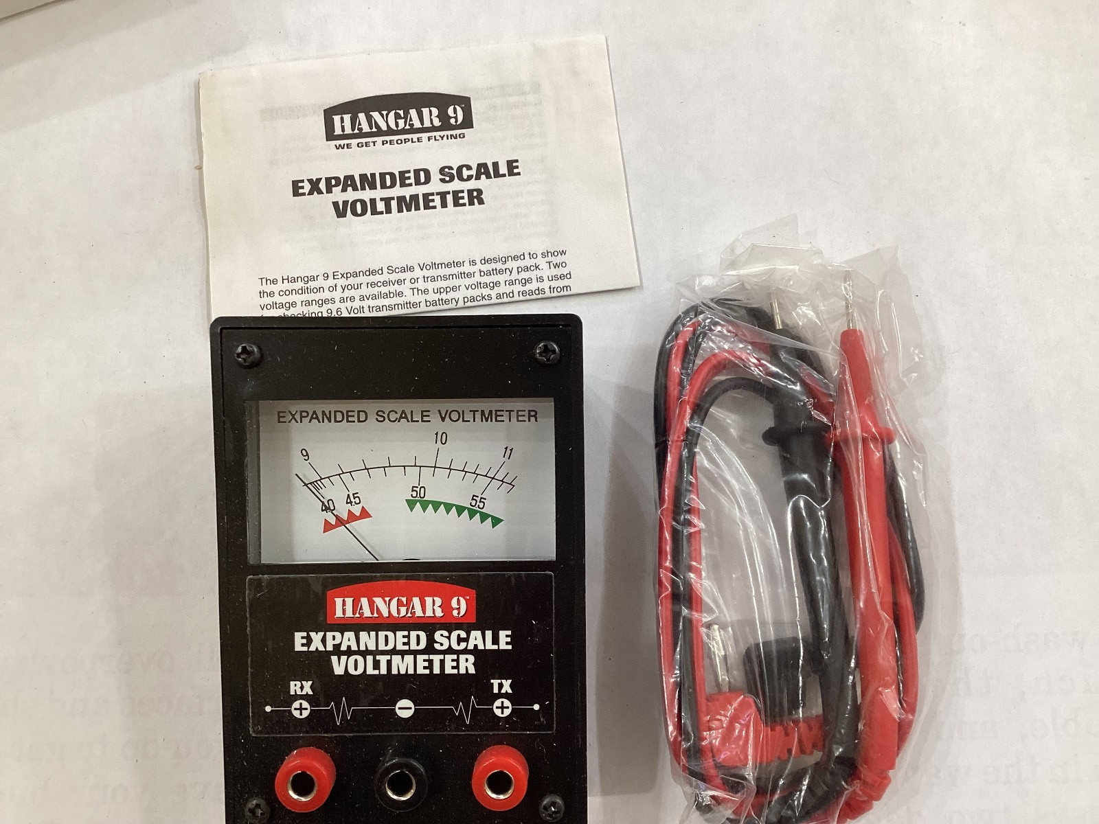 Hangar 9 expanded scale volt meter