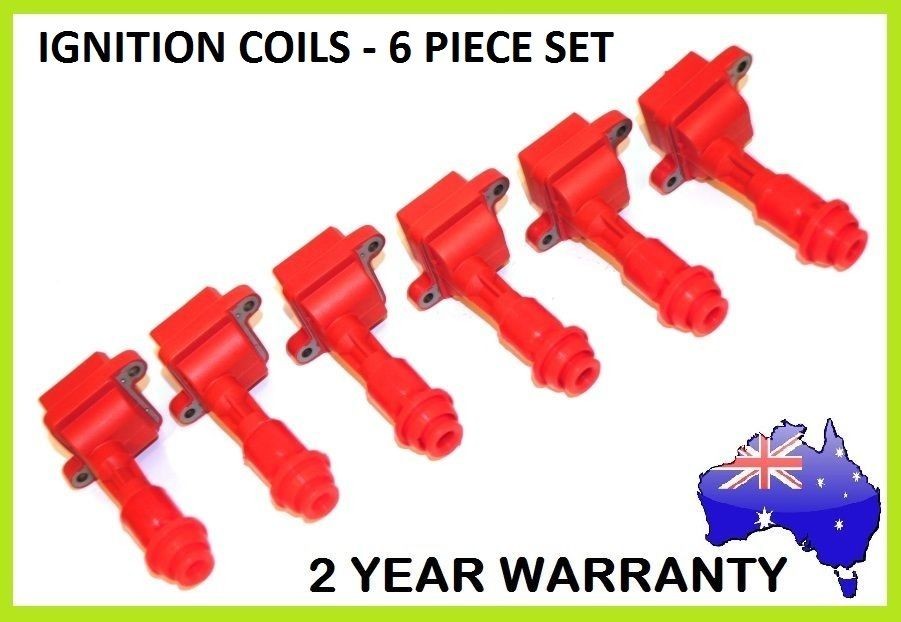 6 COIL PACKS for TOYOTA SUPRA SOARER CHASER CRESTA MARK II ARISTO 1JZ 2JZ GTE