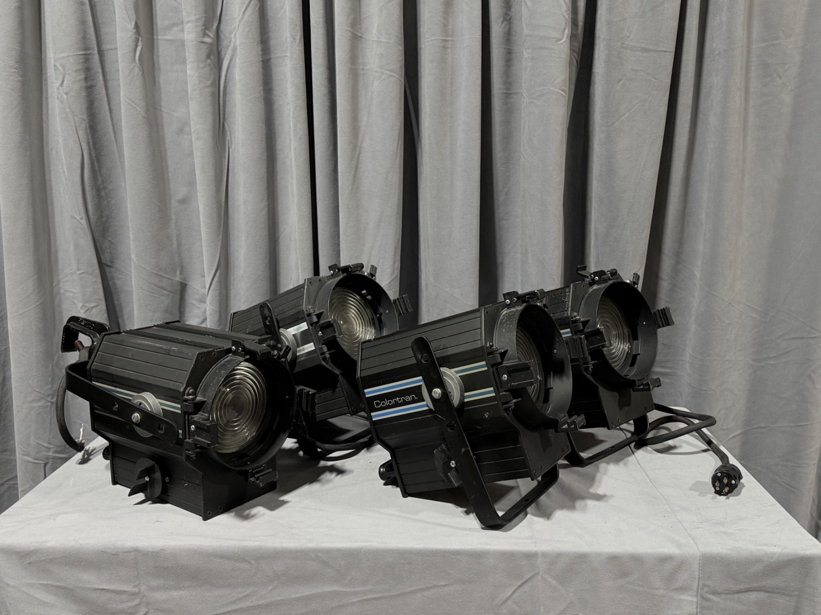 LOT OF 4 Colortran 6" Theatre Fresnel