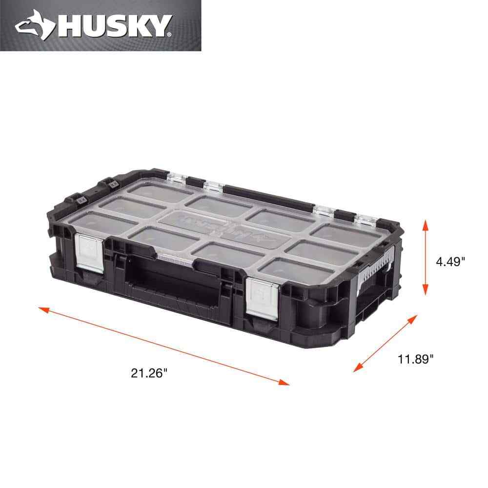 10 Compartment Stackable Tool Organizer Heavy Duty Lightweight Design FREE SHIP