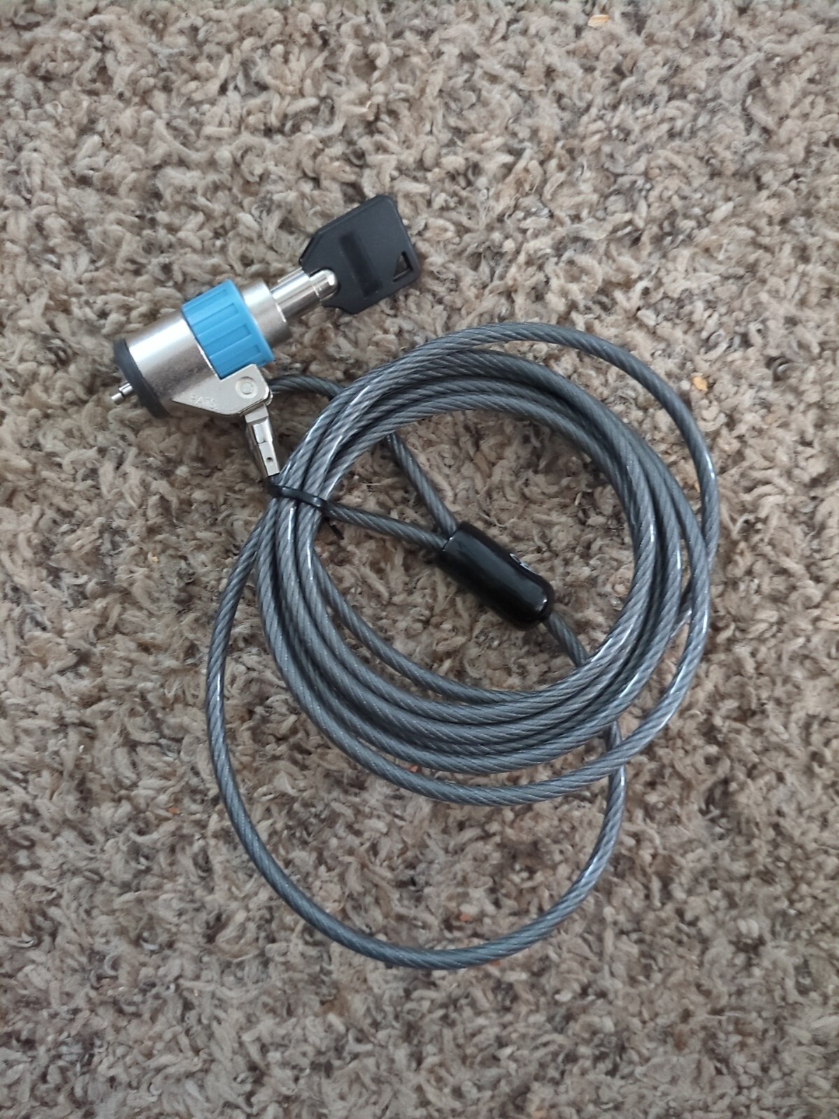 Brenthaven Zero Impact 4100 Keyed Cable Lock for Notebooks and Laptops