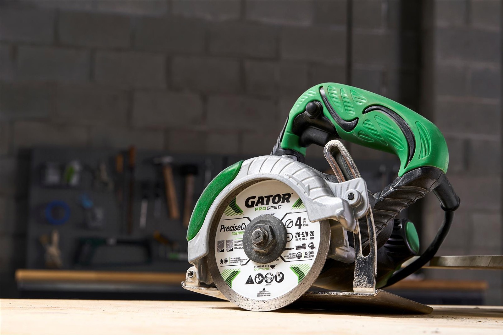 Gator 4" PreciseCut Continuous Diamond Cutting Blade- 397677