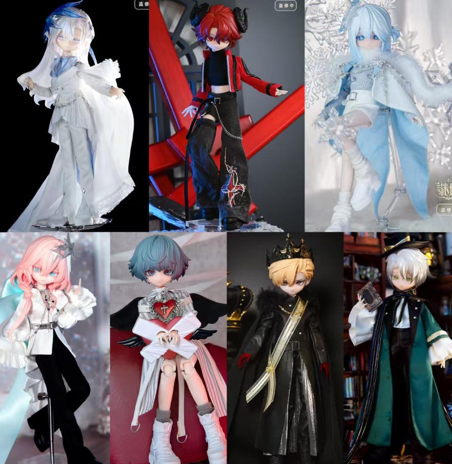 Pre-Sale Mita Maoxia Boy Series 7.7In Bjd Confirmed Dressable Action Figure Gift