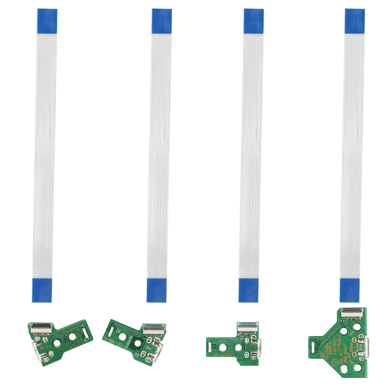 2X NEW USB Charging Port Board Dock Connector Flex Cable For Sony PS4 Controller