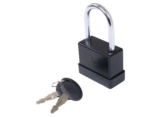 Bauer Products Padlock Black RV/Trailer/Cargo