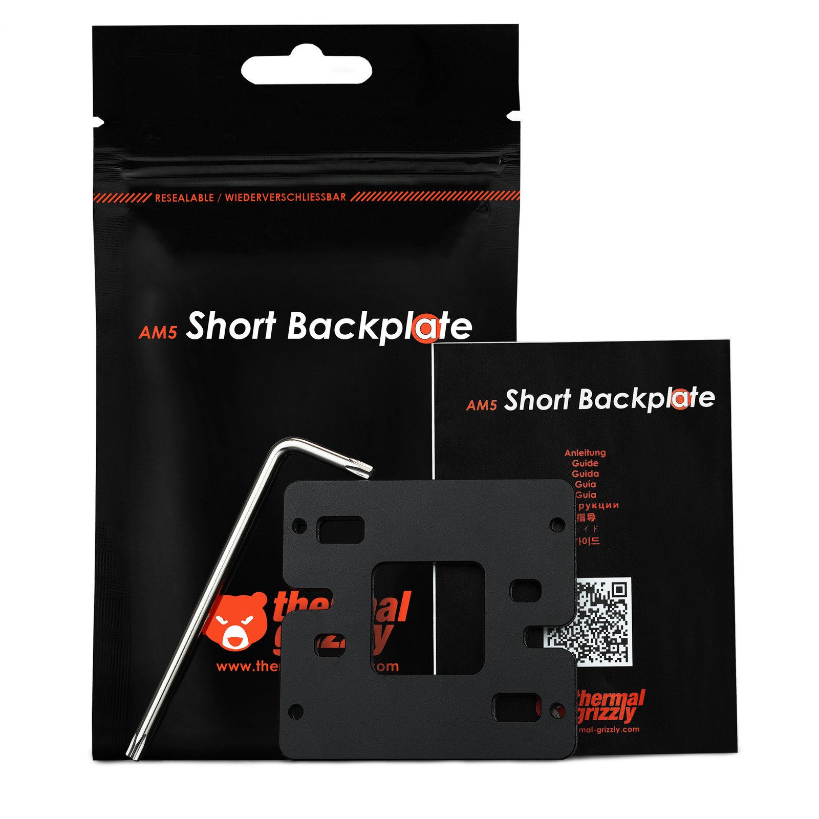 Thermal Grizzly AMD AM5 Short Backplate