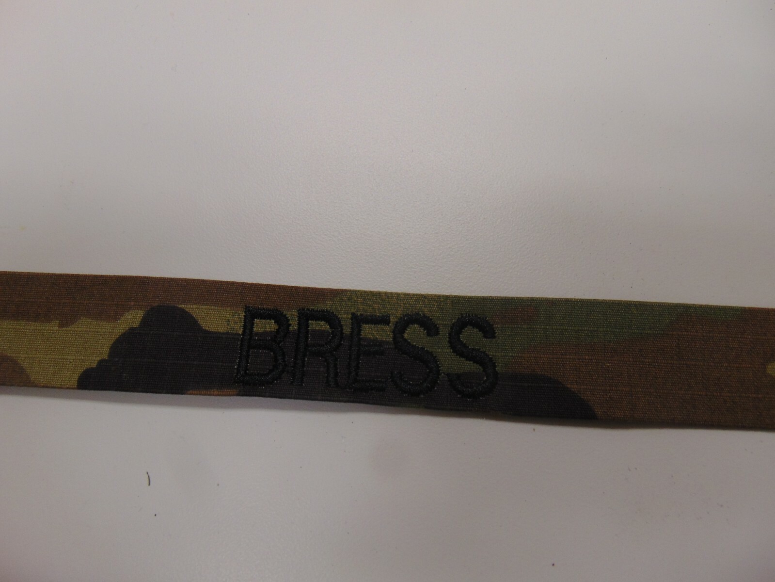 MILITARY PATCH US ARMY NAME TAPE TAG SEW ON OCP MULTICAM WITH BRESS