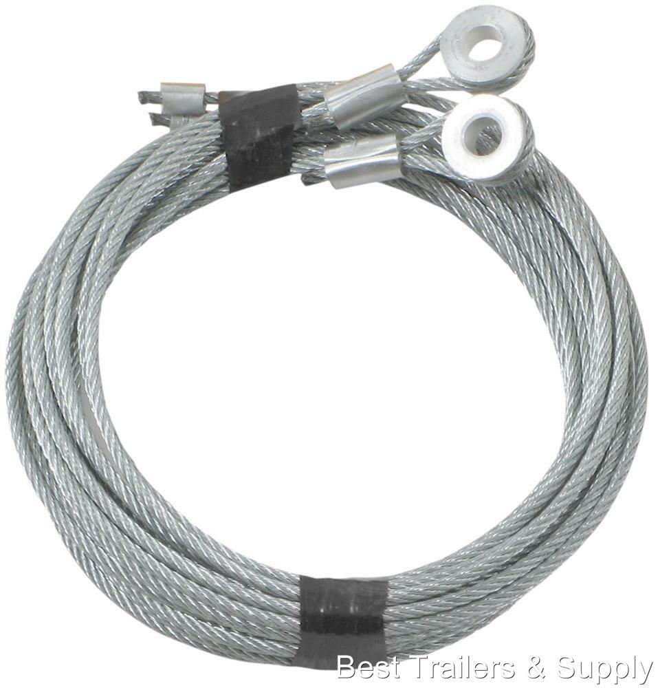 enclosed cargo trailer ramp door cable replacement kit cables only pair 150 inch