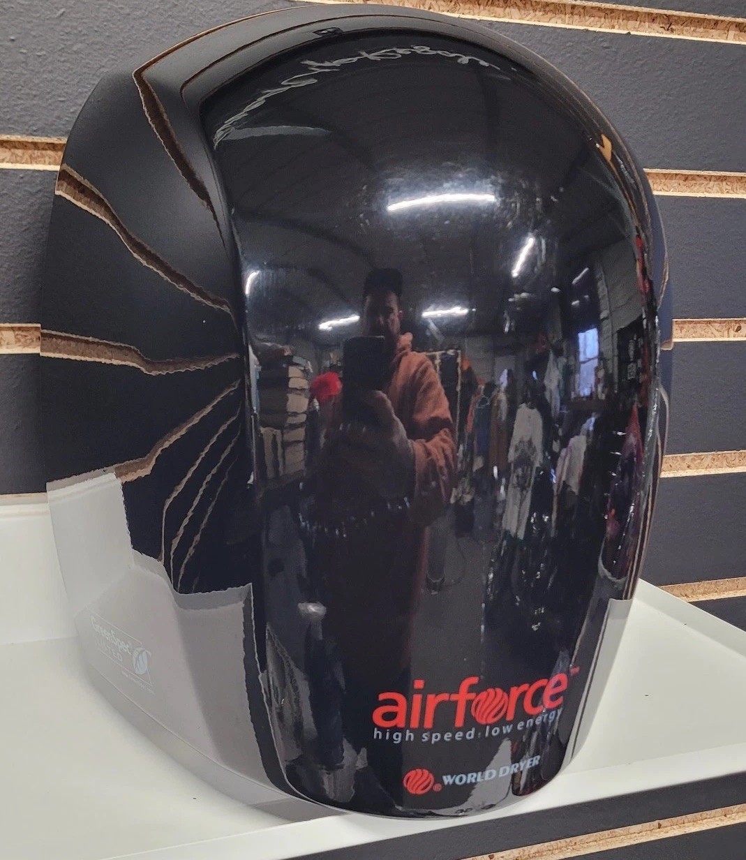 World Dryer J-162A3 Airforce Automatic High-Speed Energy Efficient Hand Dryer