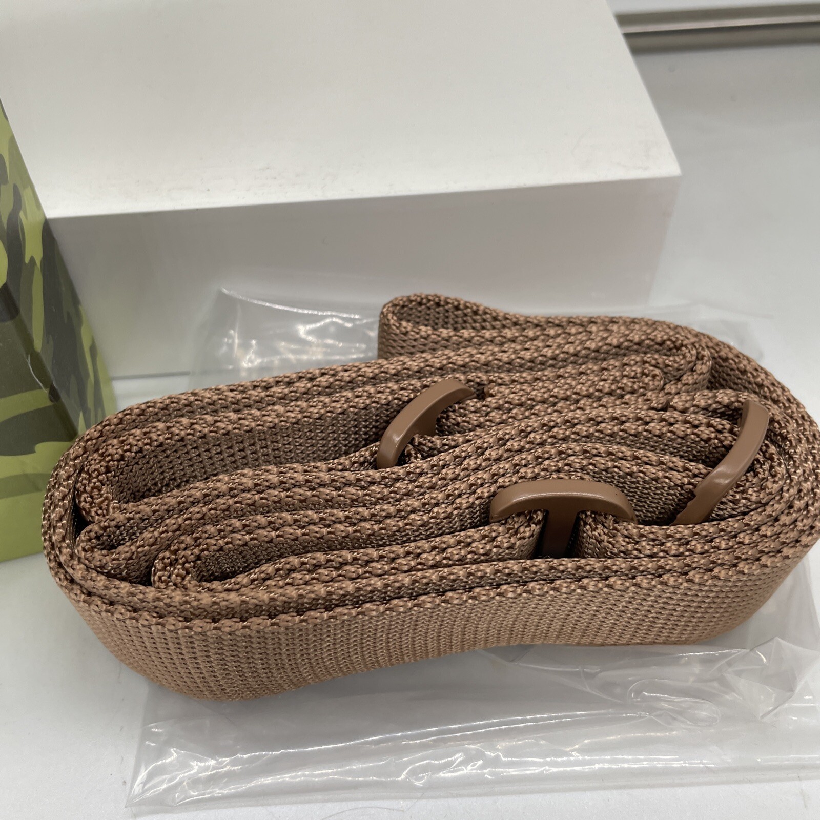 SOMA 2 Point Adjustable Gun Sling with Fast-Loop - 1.25 inch Webbing - Brown