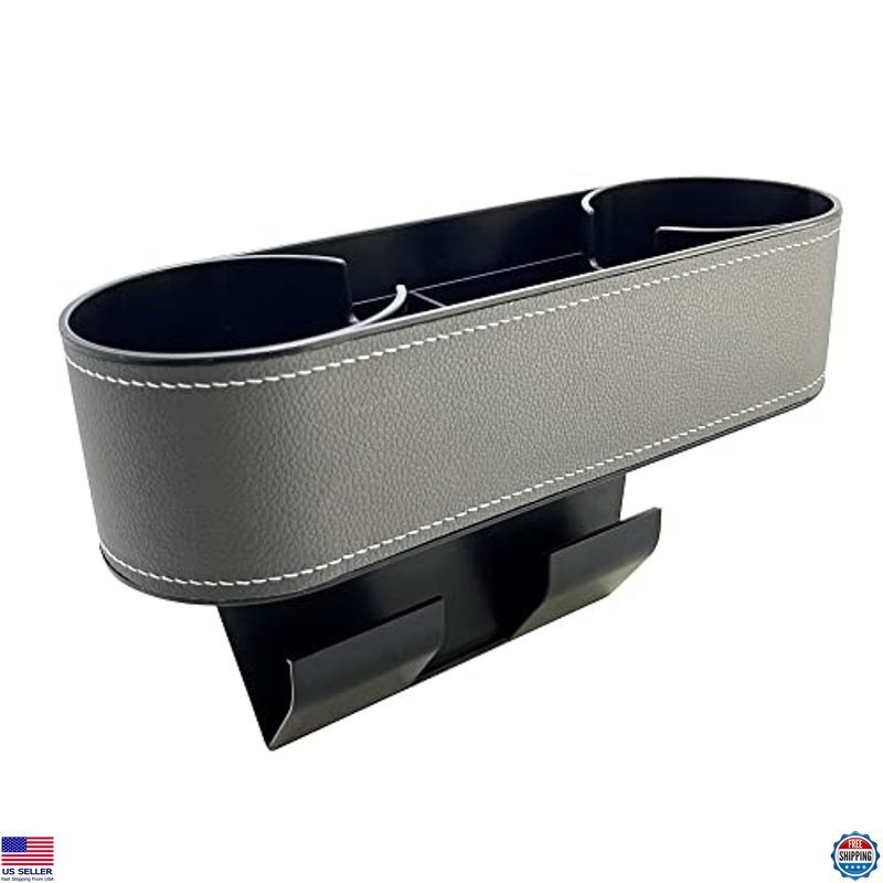 Car Cup Holder Expander Organizer,Multifunctional Cup Drink Holders with PU