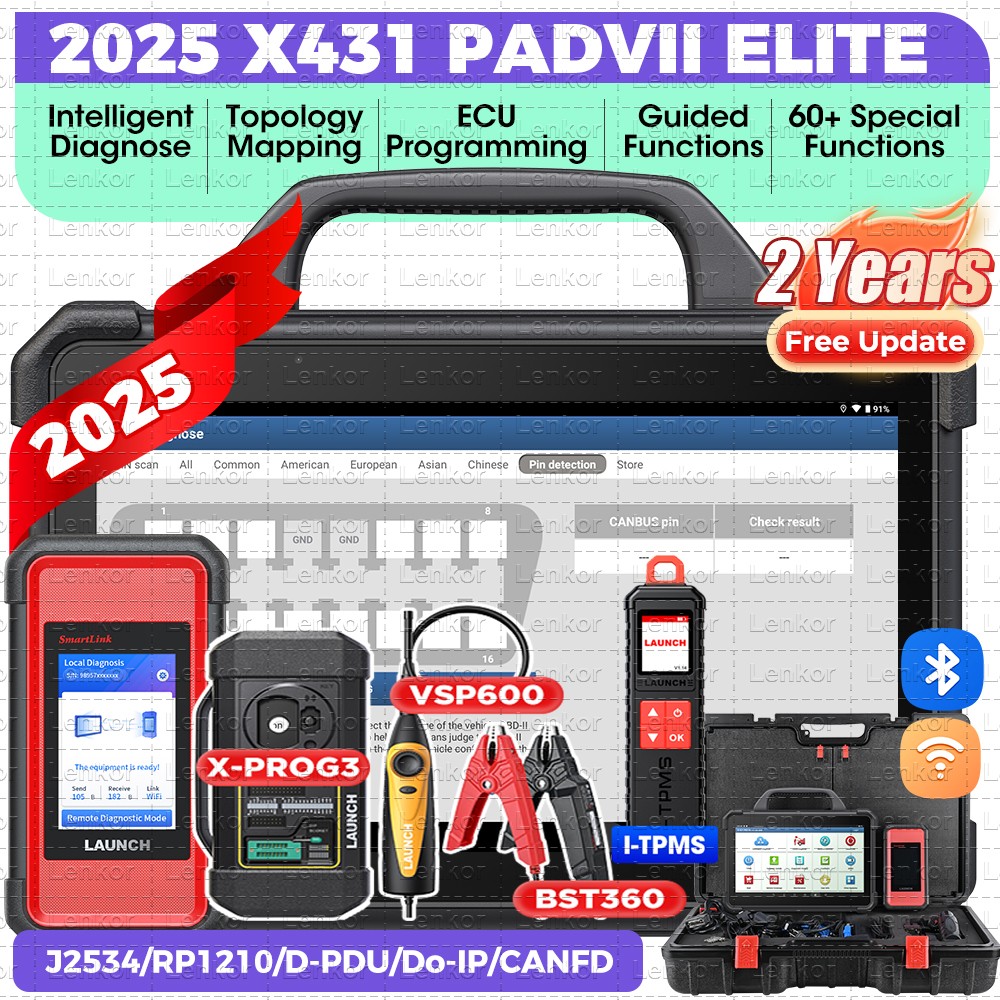 LAUNCH X431 PAD VII ELITE PAD 7 PRO Diagnostic Scanner K.ey Programming Coding
