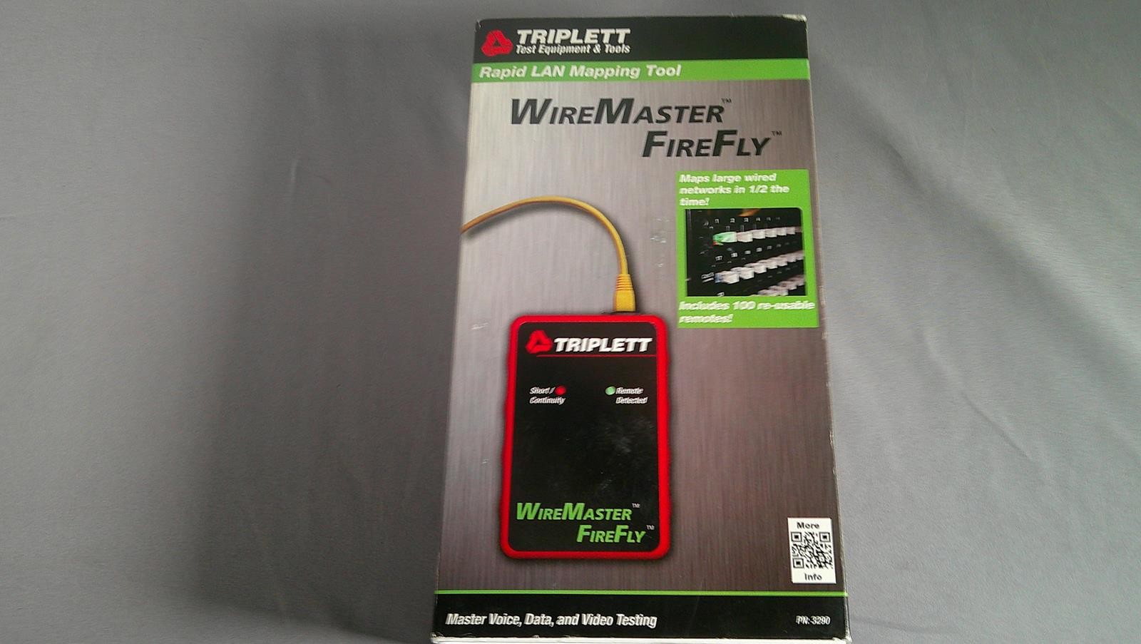 TRIPPLITE WIREMASTER FIREFLY 3290 Rapid LAN Mapping Tool *** USED***
