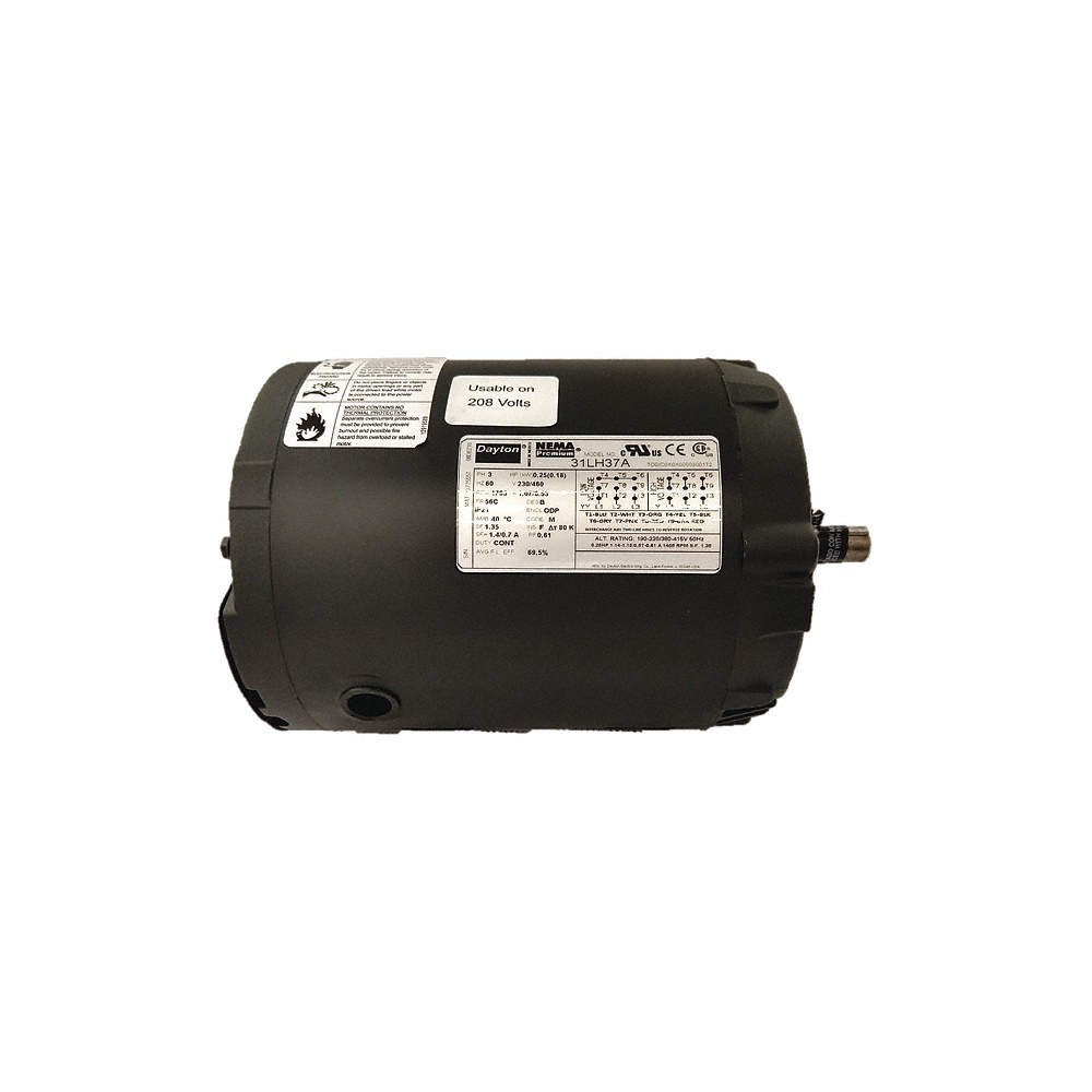 DAYTON 31LH37 GP Motor,1/4 HP,1,765 RPM,230/460V,56C 31LH37
