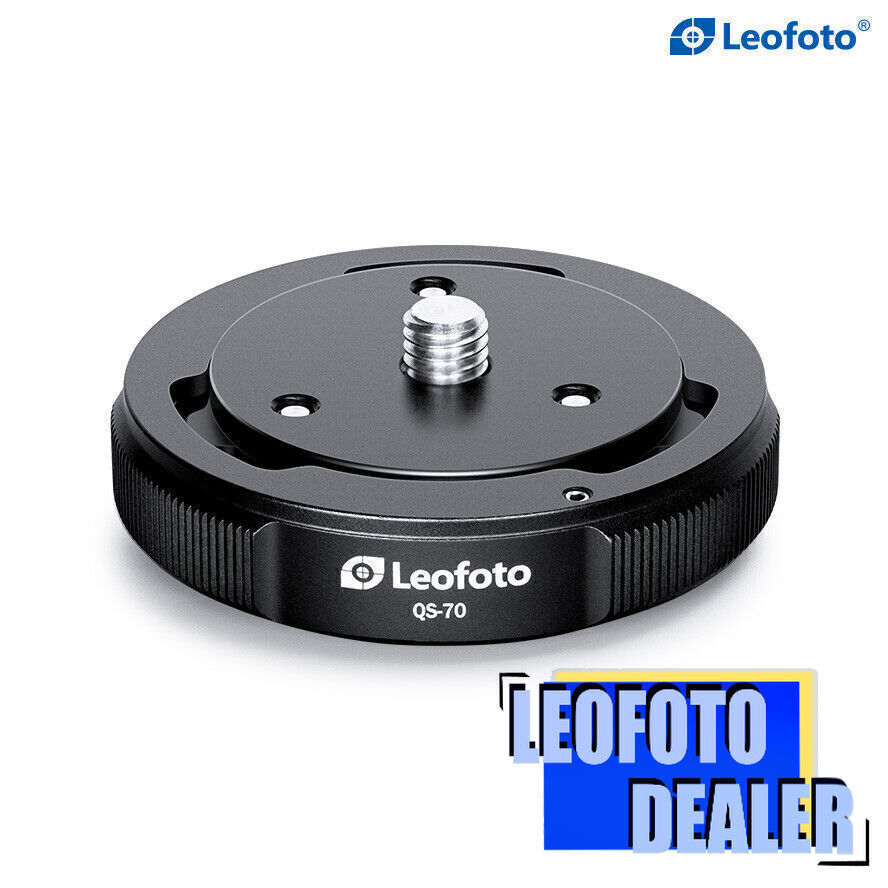 Leofoto QS-70 70mm Quick Link Set, Tripod Ball Head Quick Release