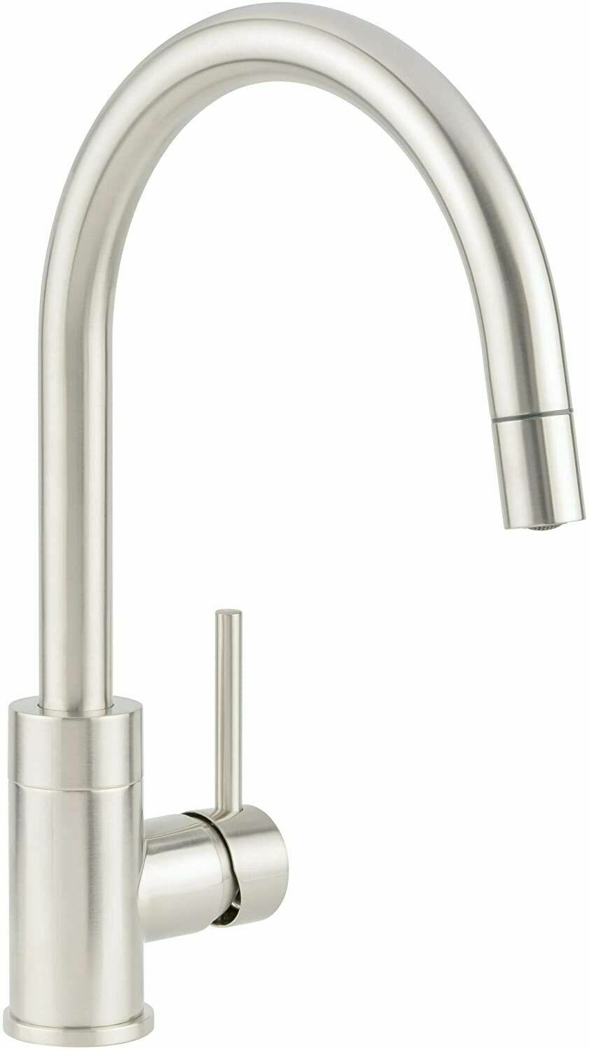 Miseno MNO003DSSP - Mia 1.8 GPM Bar & Prep Faucet - PVD Stainless Steel