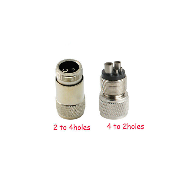 DCI type HandPiece Adapter 2 Hole to 4 hole/ 4 Hole to 2 Hole