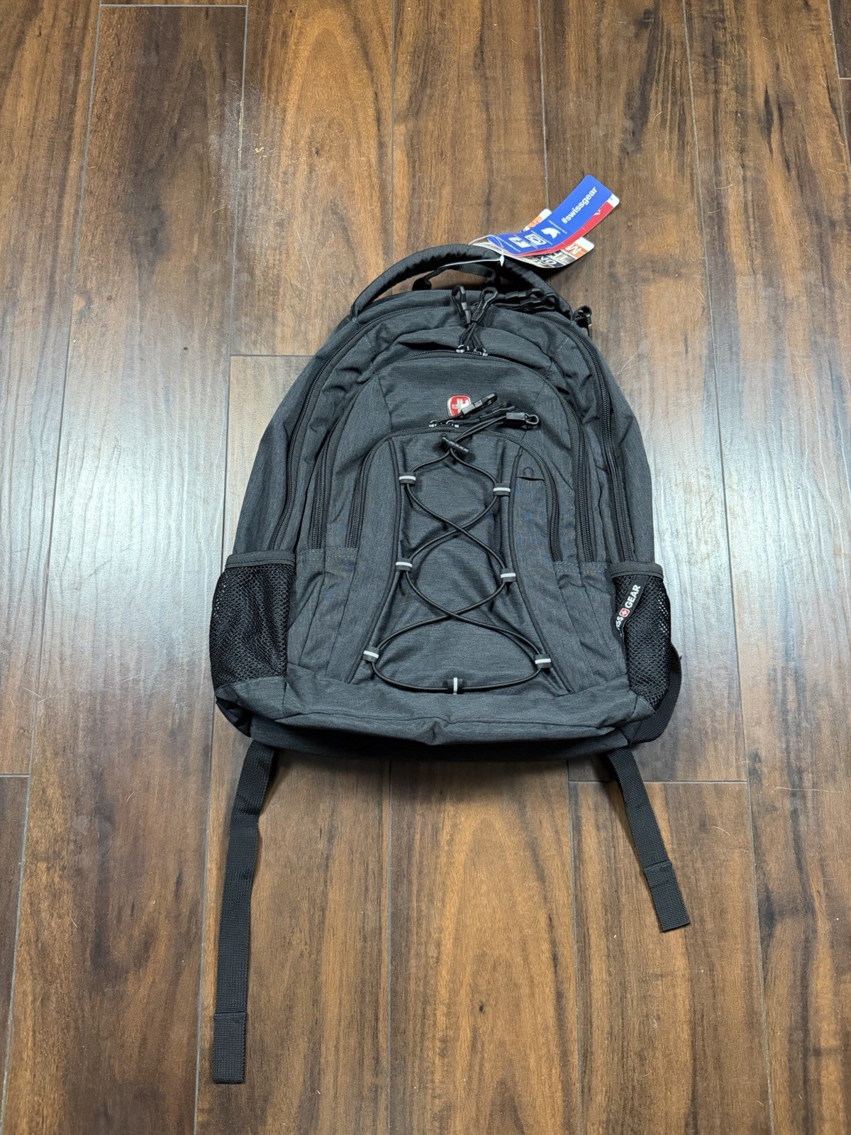 SwissGear 1186 ScanSmart Laptop Backpack with Bungee Cord and Tablet Pocket NWT
