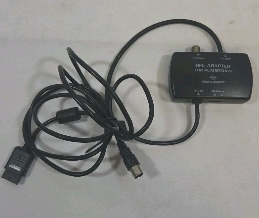 RFU Adapter For Playstation 1 & 2 By Performance P-056F