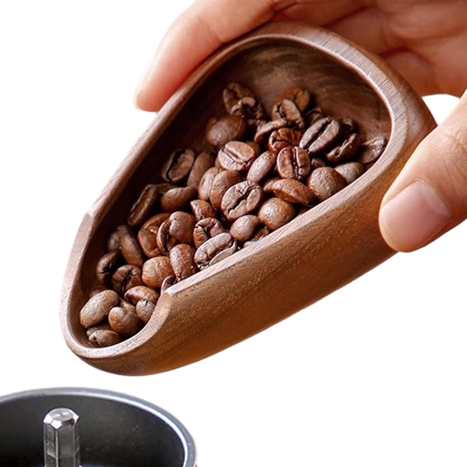 Wooden Coffee Weighing Bean Dish Measuring Tray Coffee Ground Catch Bean Dish