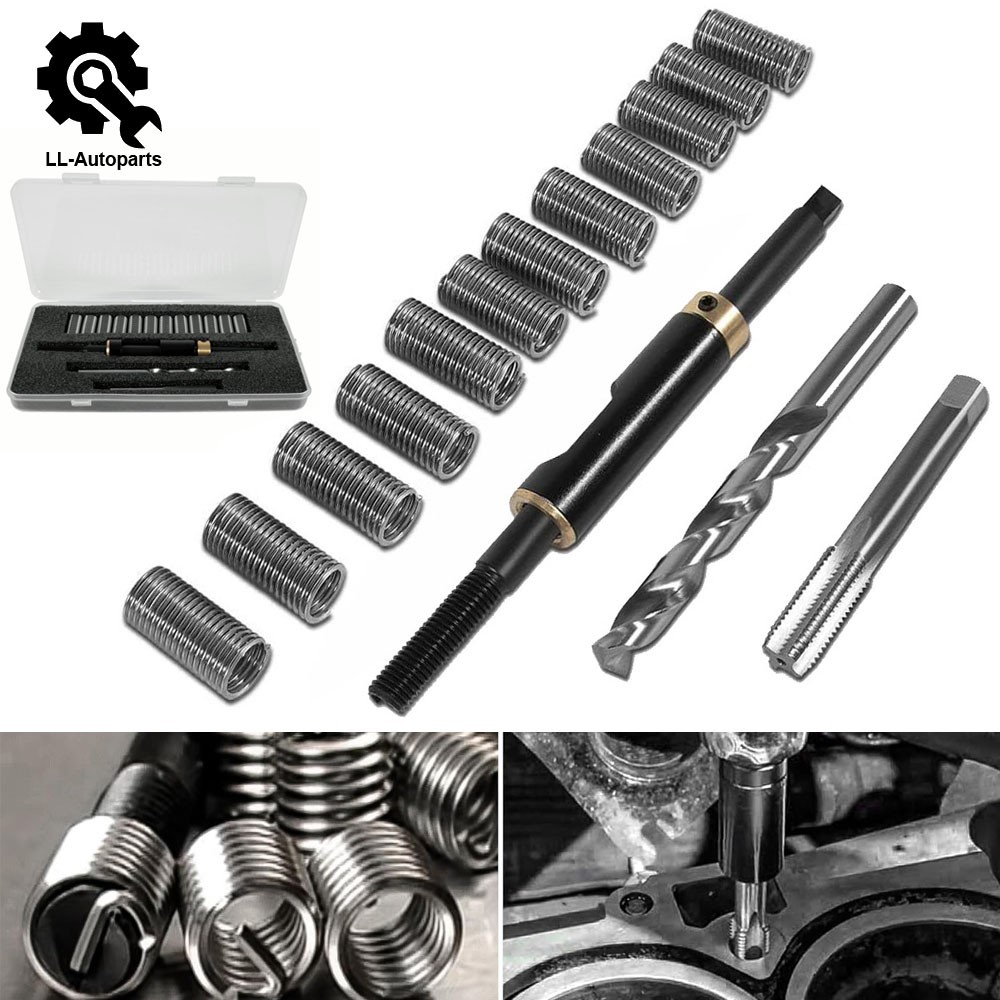 Universal Head Bolt Thread Repair Kit 35119S for Honda Toyota Cadillac M11X1.5