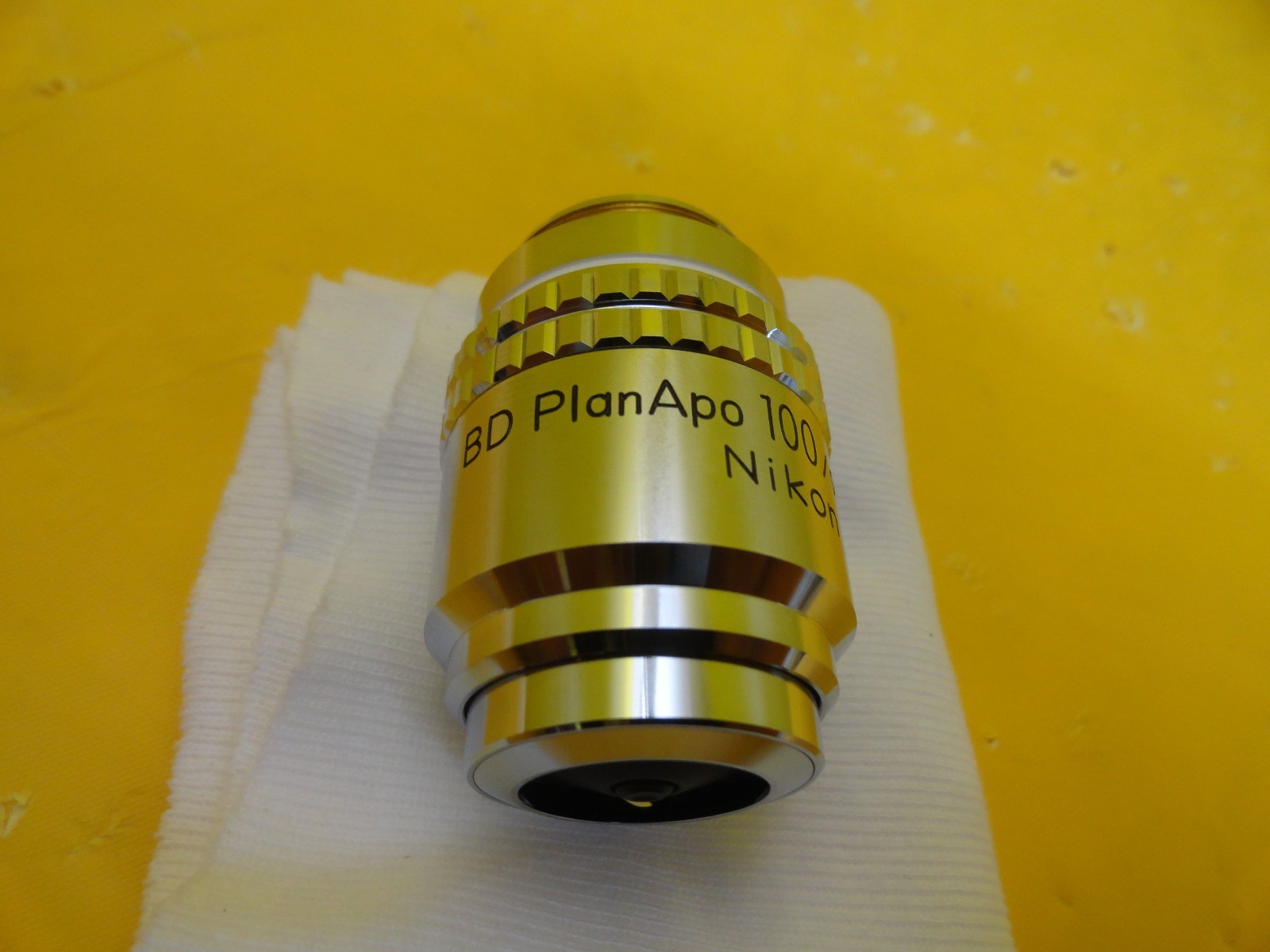 Nikon Precision BD PlanApo 100/0.90 Microscope Objective 210/0 Working Surplus