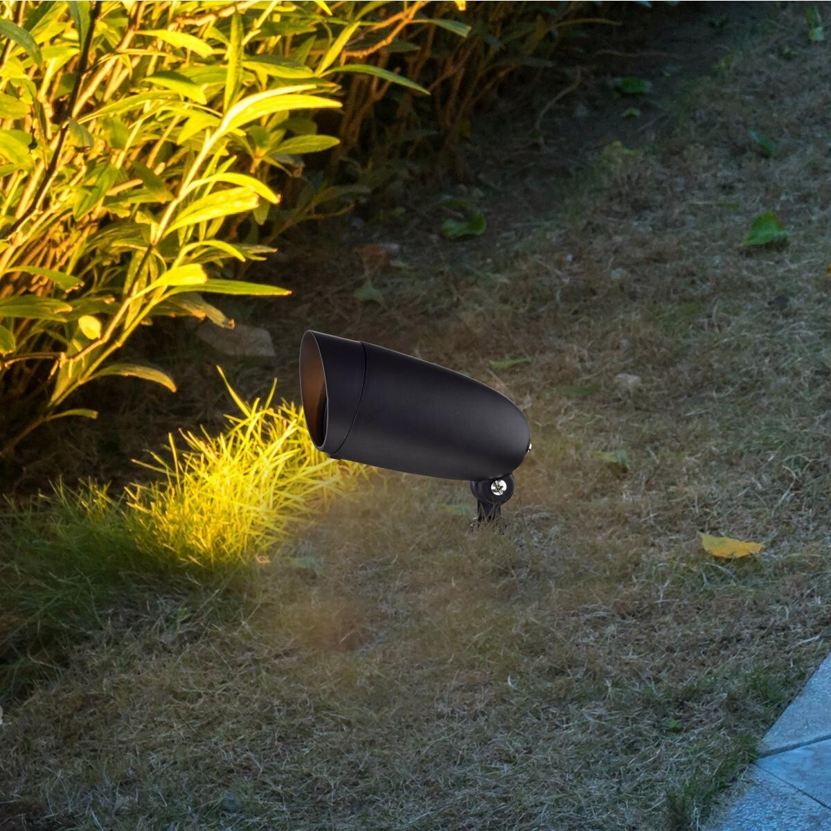 Satco / Nuvo SF76-646 - 1 Light - Landscape Flood - PAR20- Dark Bronze Finish