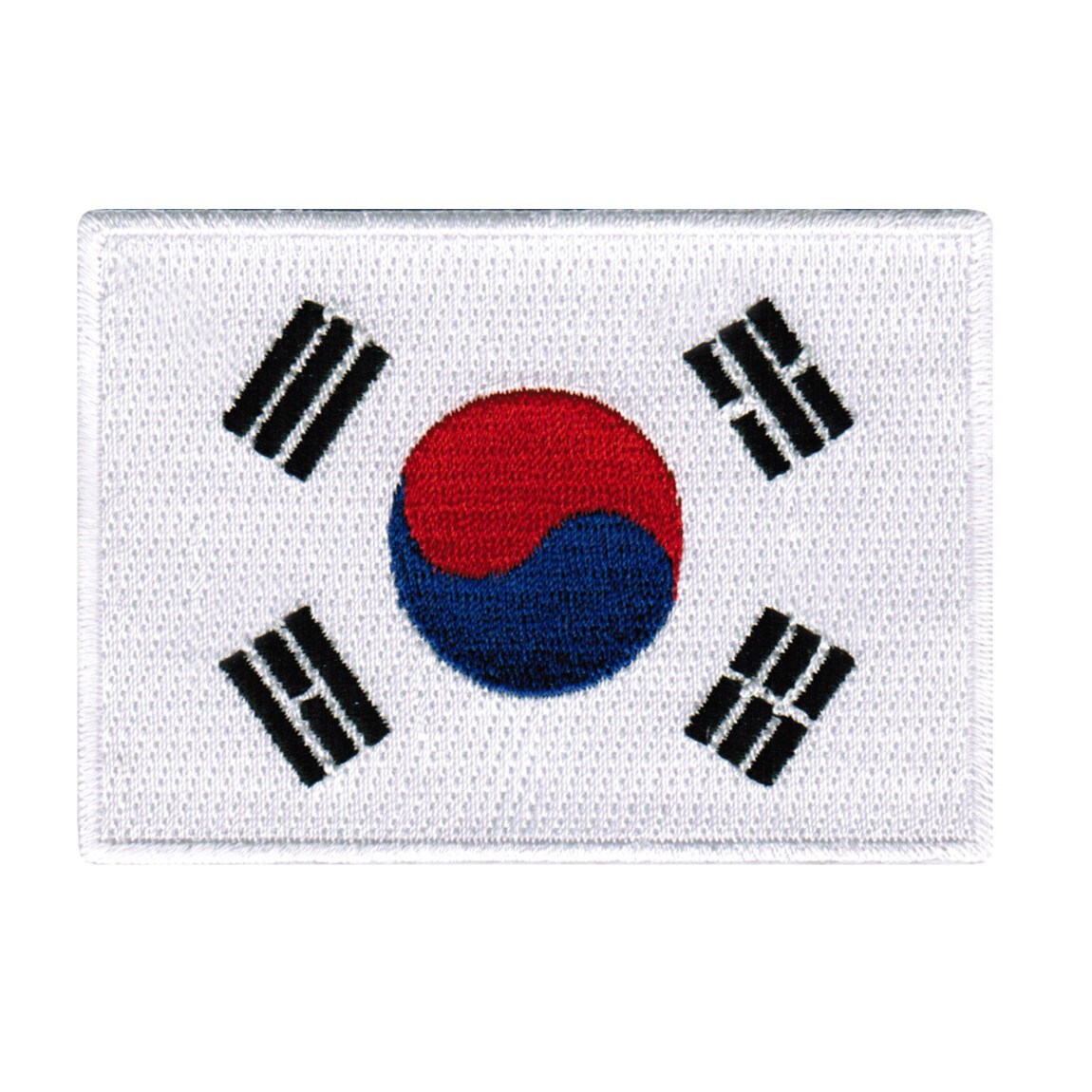 SOUTH KOREA FLAG PATCH embroidered iron-on KOREAN REPUBLIC SEOUL Taegeukgi SEOUL