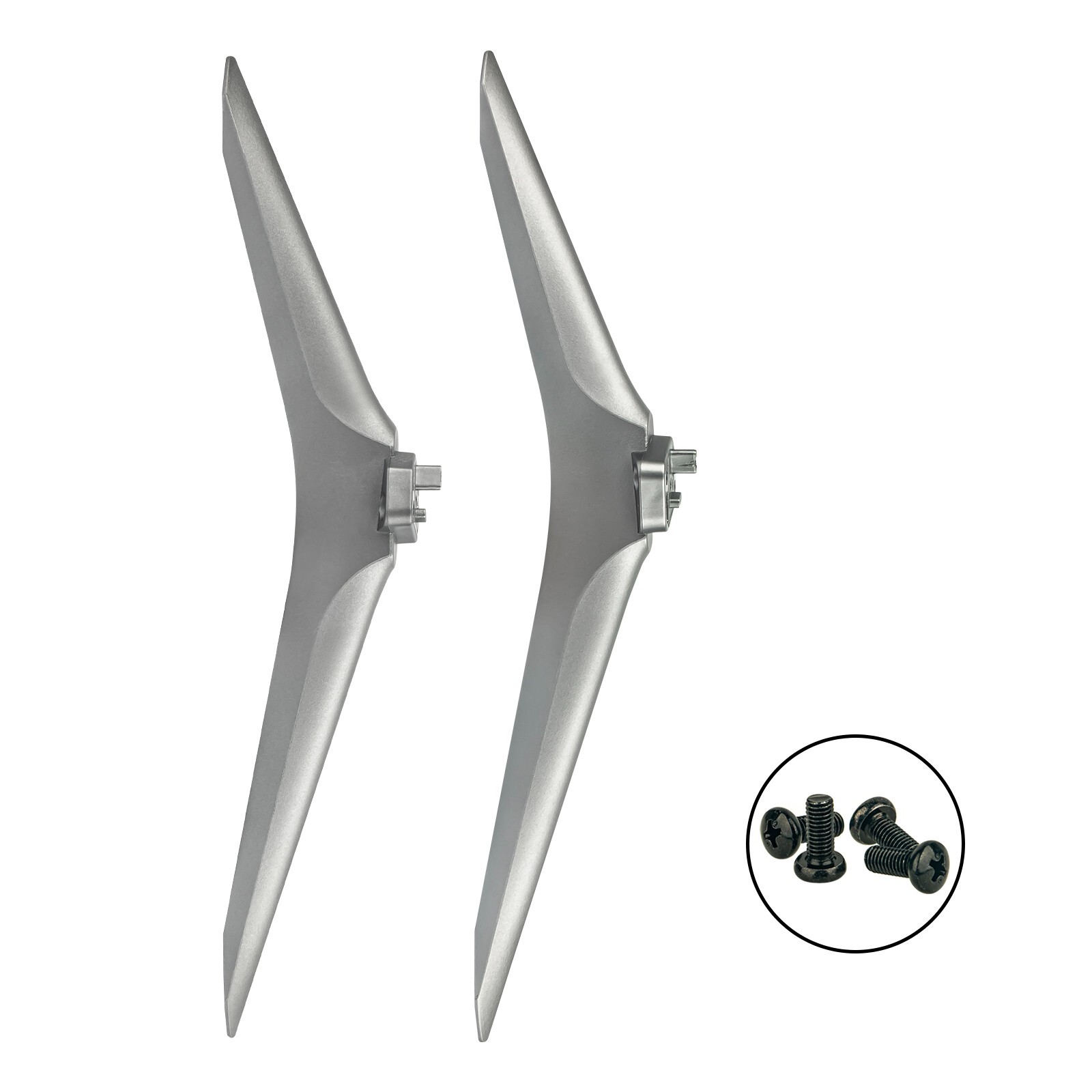 TV Base Stand Legs for Toshiba 75-inch UHD Smart TV 75C350KU - Screws Included