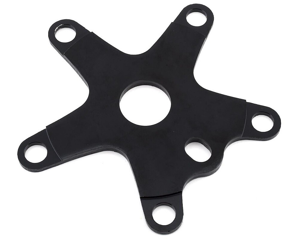 MCS BMX 5-BOLT 110mm ALUMINUM SPIDER BLACK