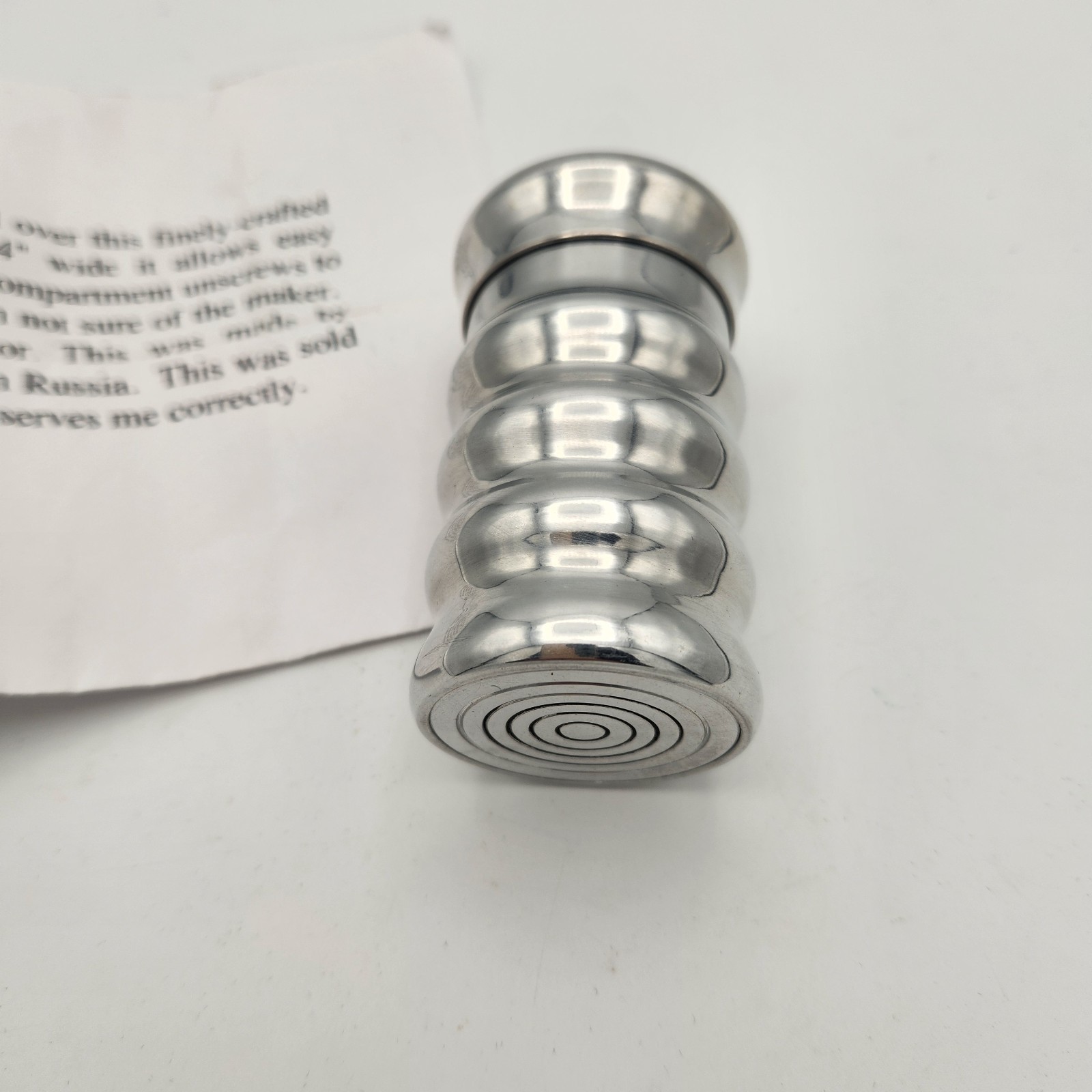El Duco Style Ring In Salt Magic Trick- Mint Condition-Rare!
